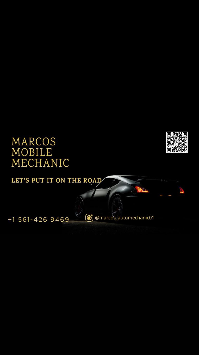 Marcos Mobile-Mechanic in Miami- Homestead