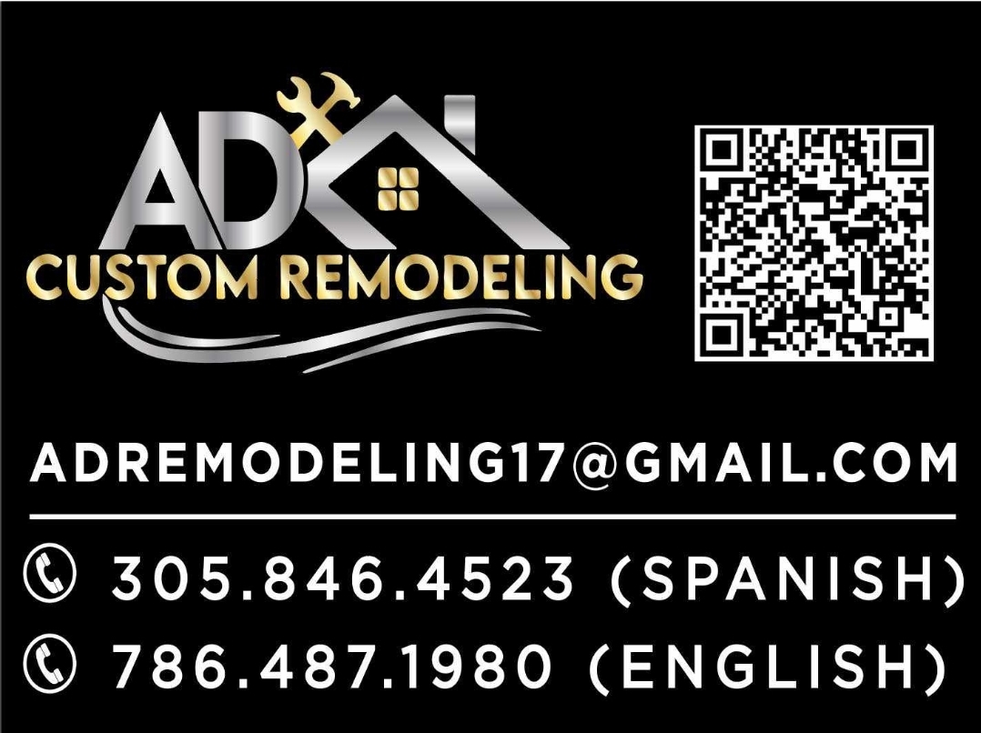 AD CUSTOM REMODELING  in vero beach 