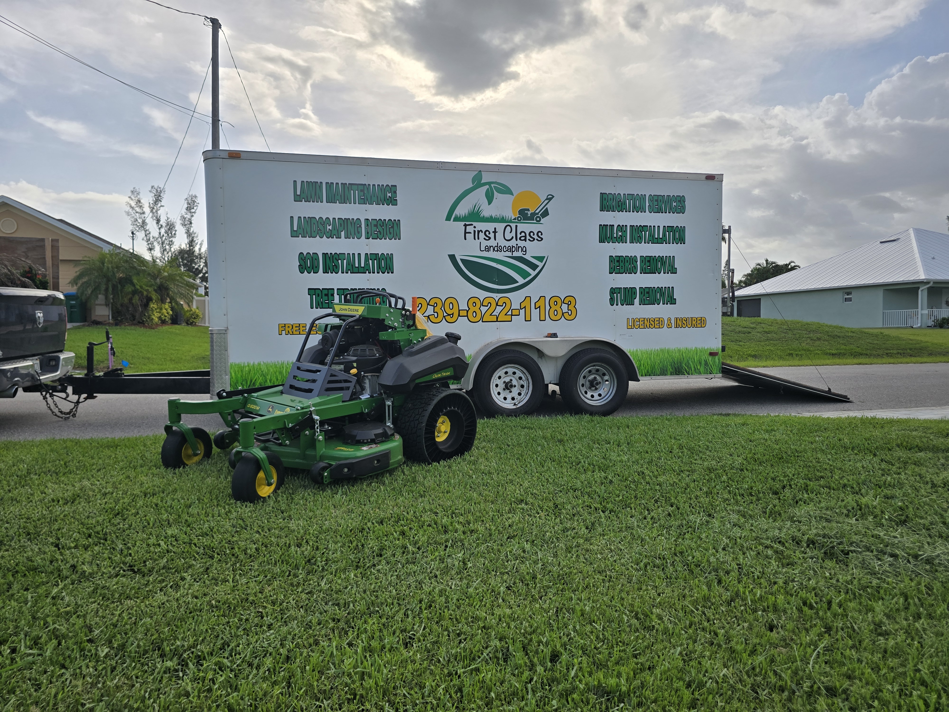 First Class Landscaping in cape coral