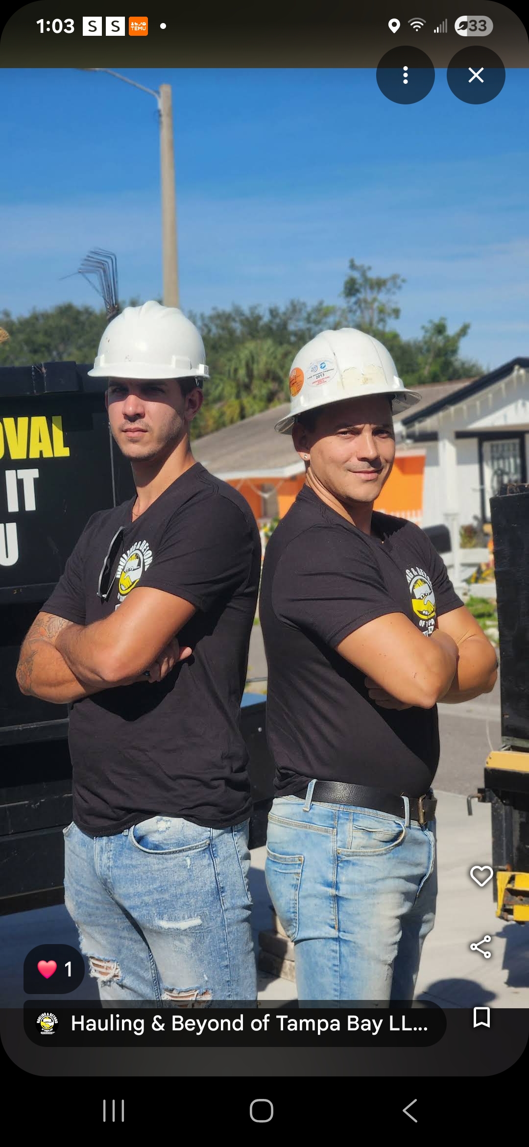 Hauling & Beyond of Tampa Bay LLC in tampa
