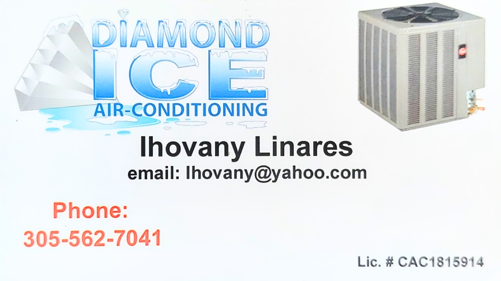 Diamond Ice Air Conditioning