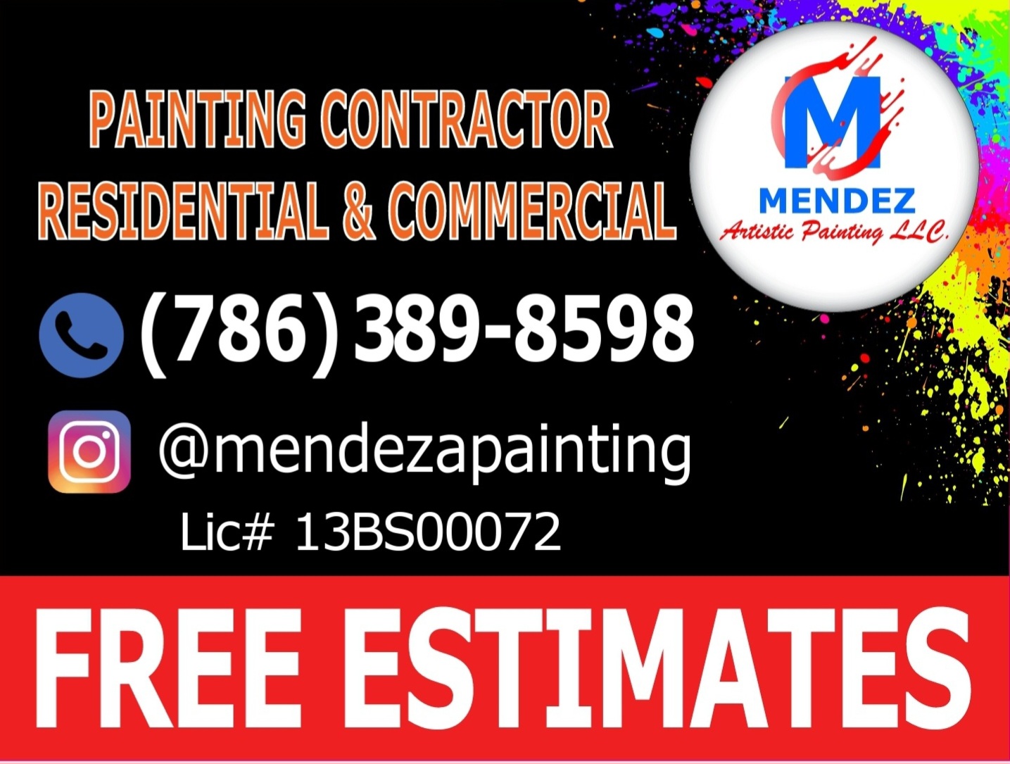 MENDEZ ARTISTIC PAINTING LLC in Miami