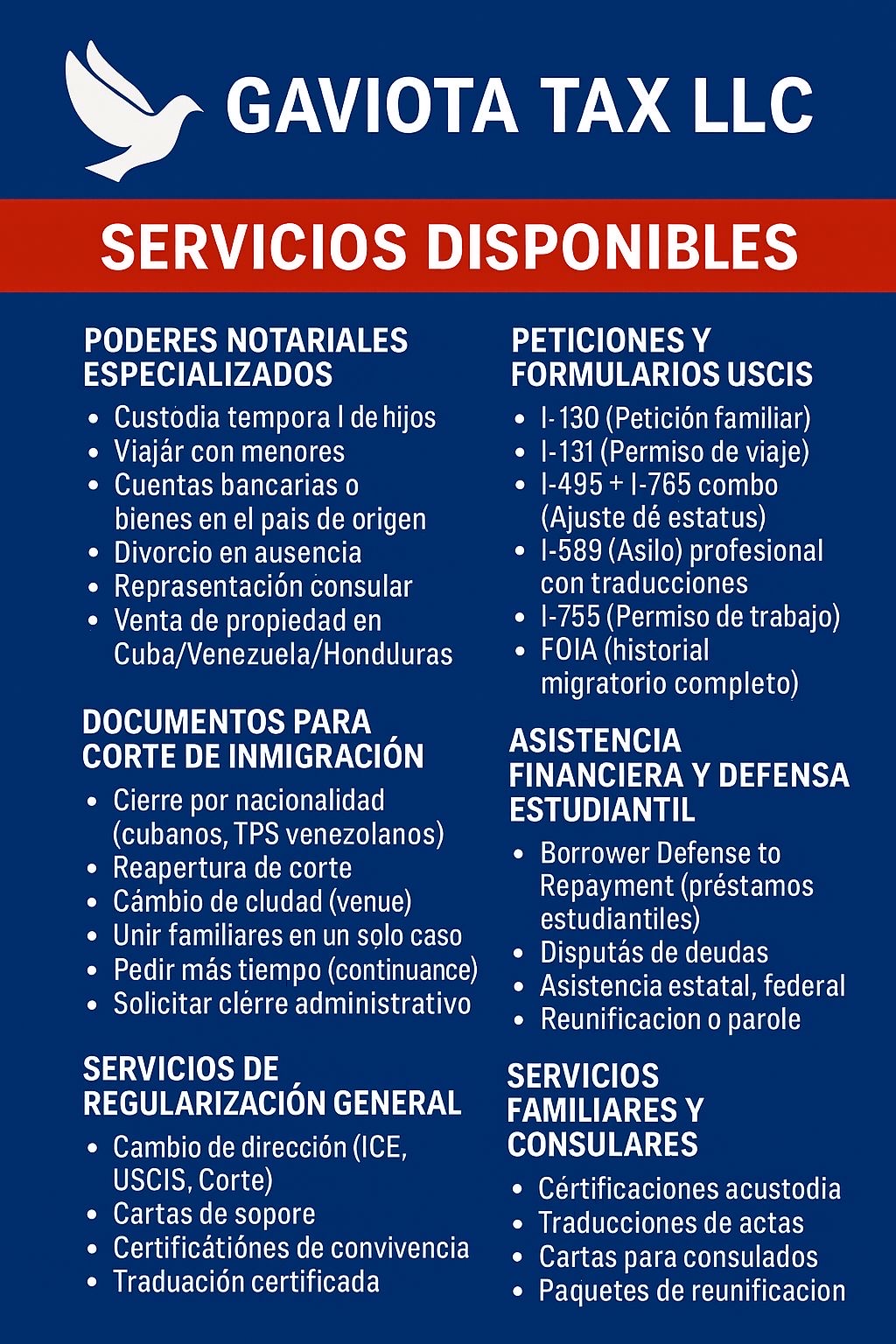 Gaviota Tax and Multiservices