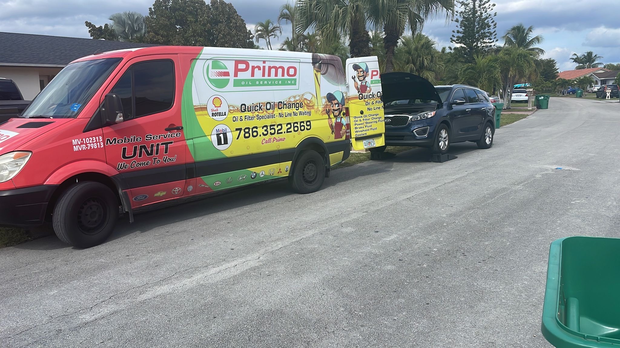 primo oil service in Miami 