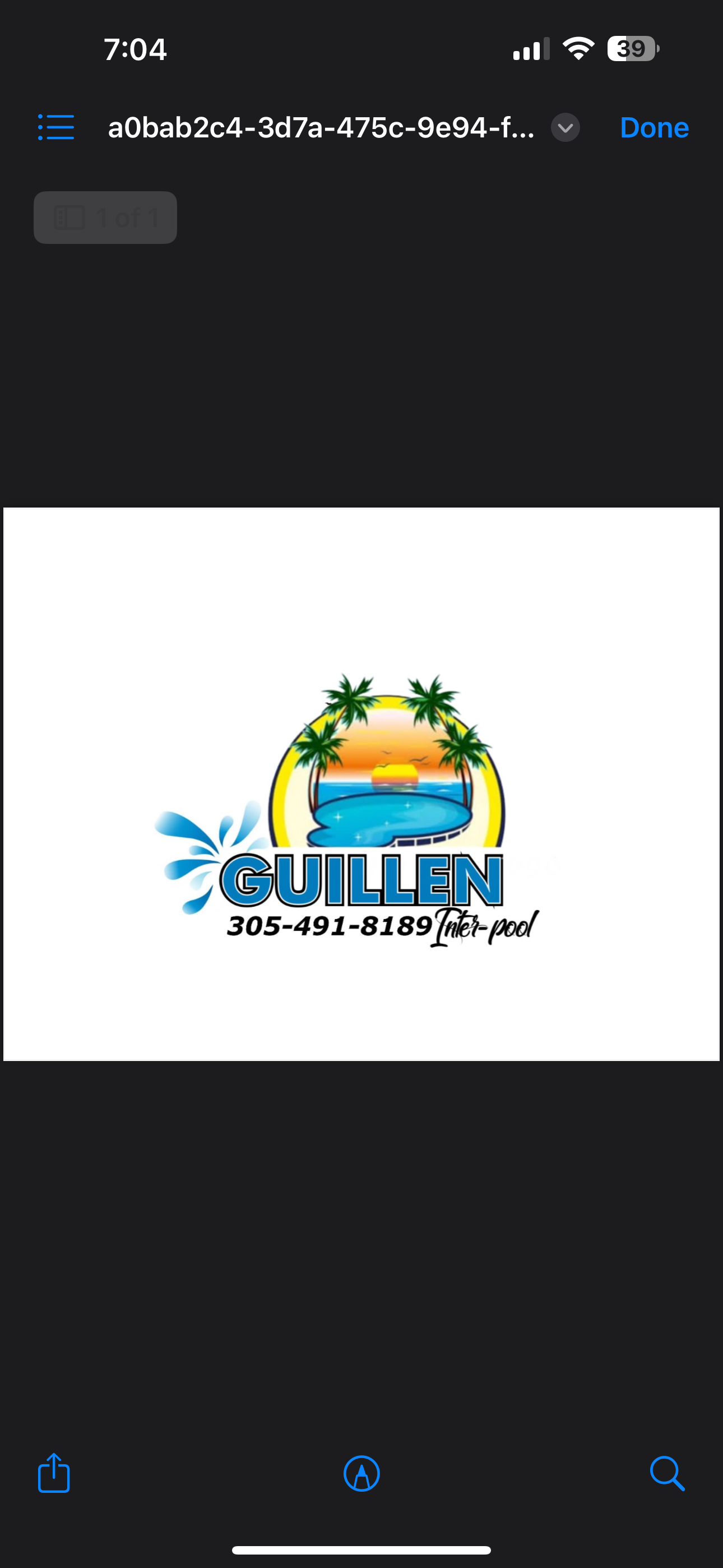 Guillen Inter-pool in Miami