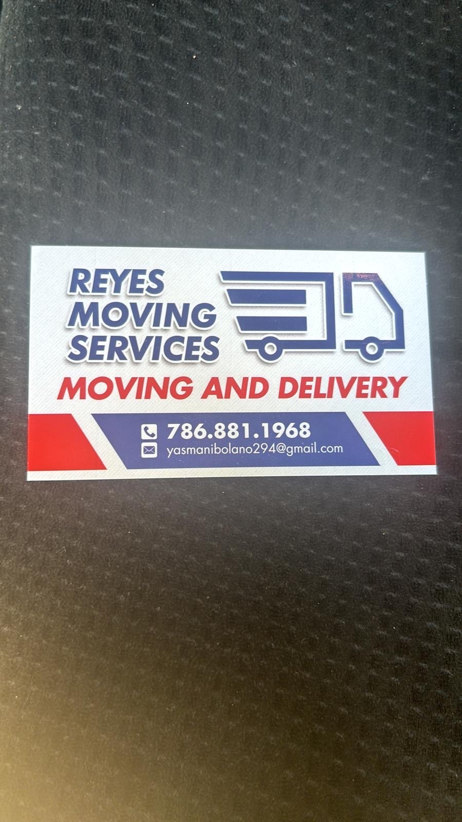 Reyes Movings services LLC in Miami