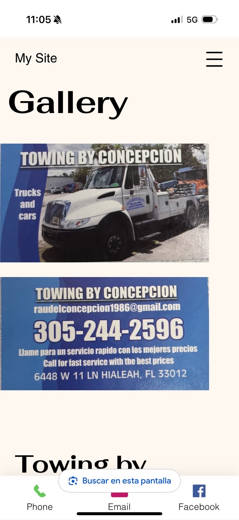 TOWING By Concepcion