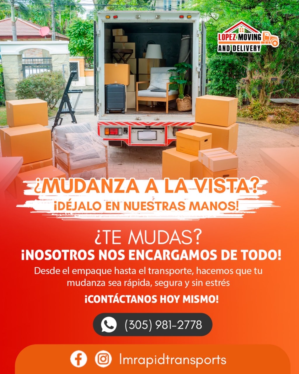 Lopez moving Rapid transport LLC in Miami 
