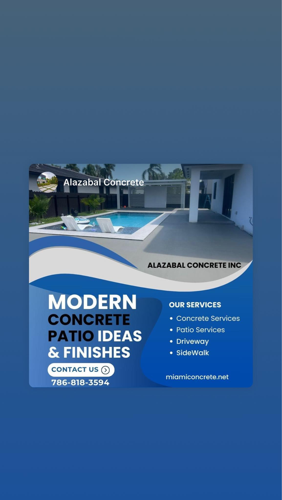 Olazábal Cocrete Finish INC in Miami