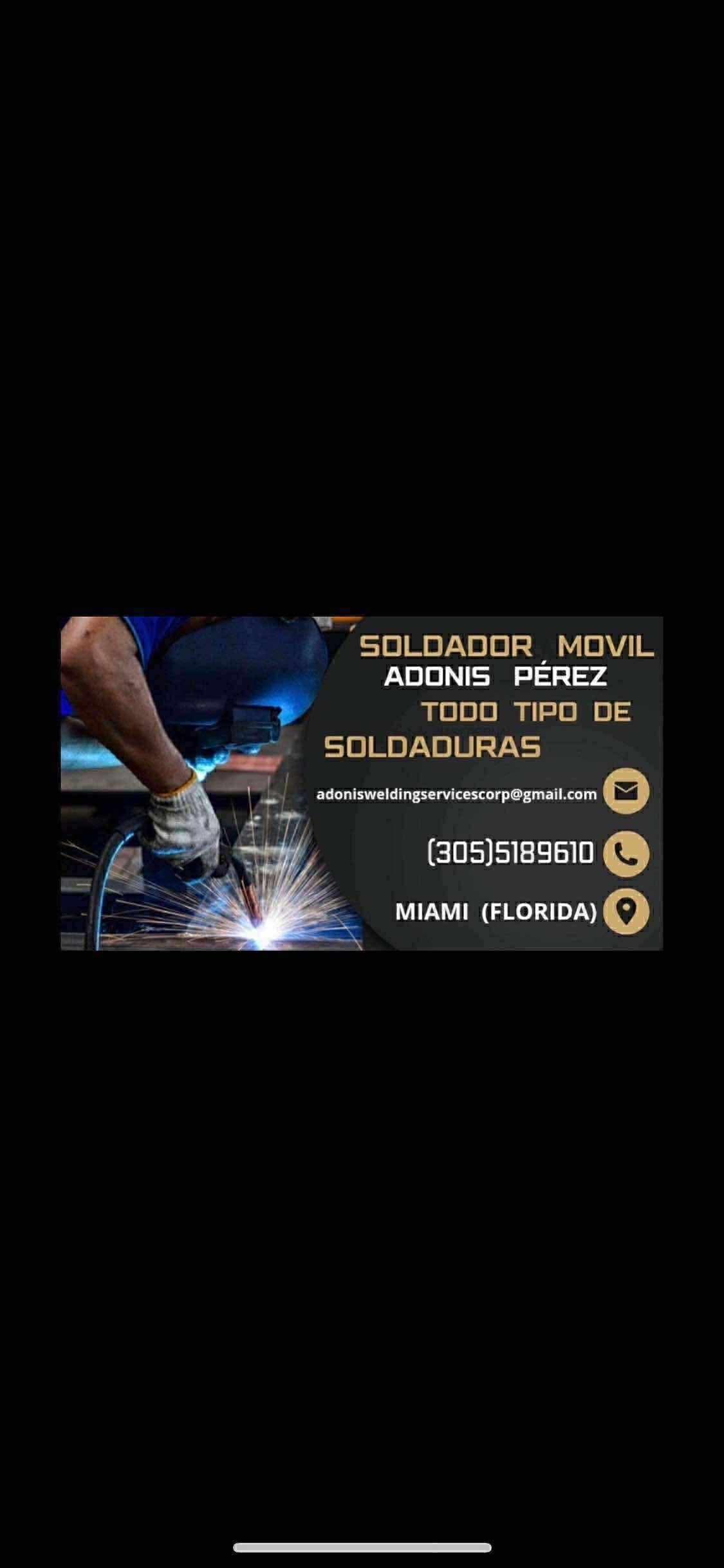 soldadura. ,welder in Miami doral