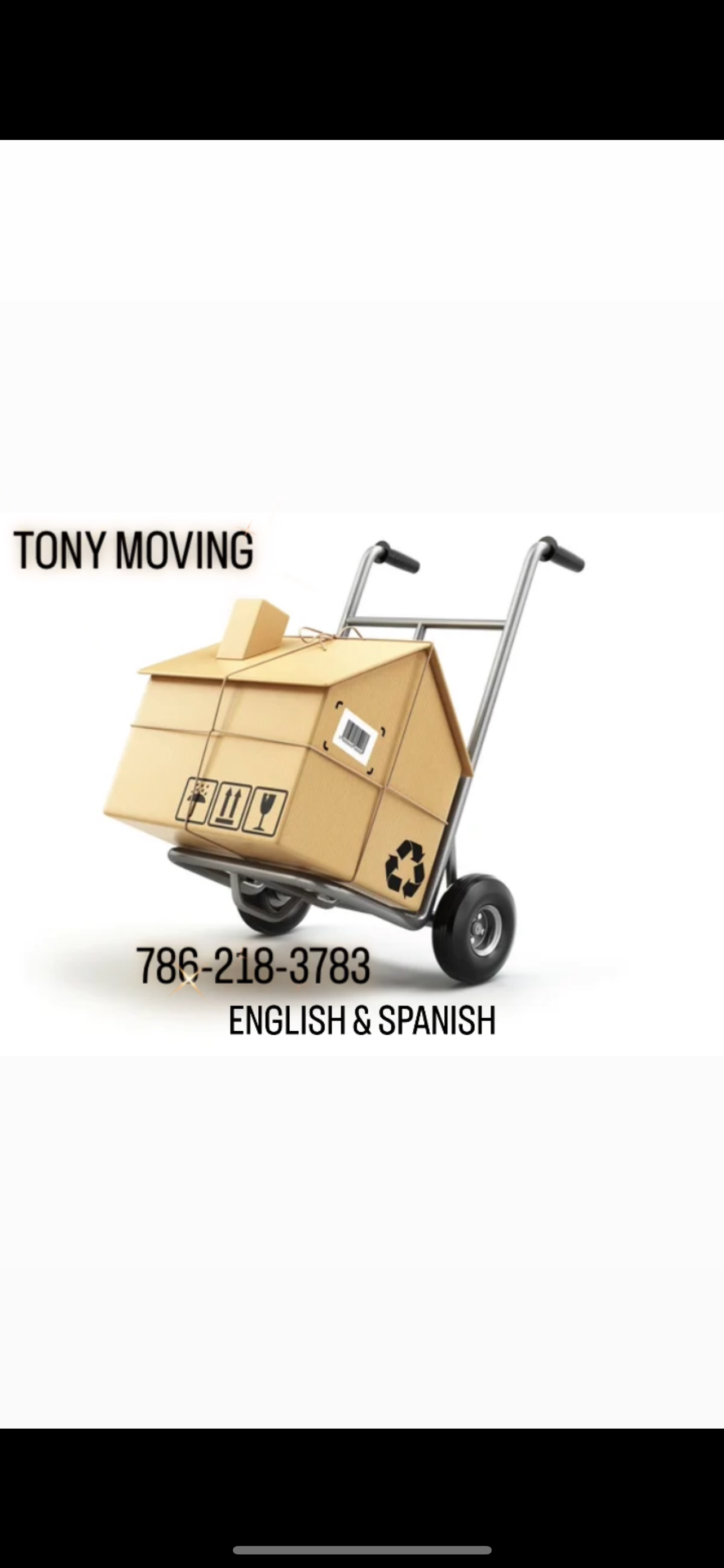 TONY MOVING  in Miami