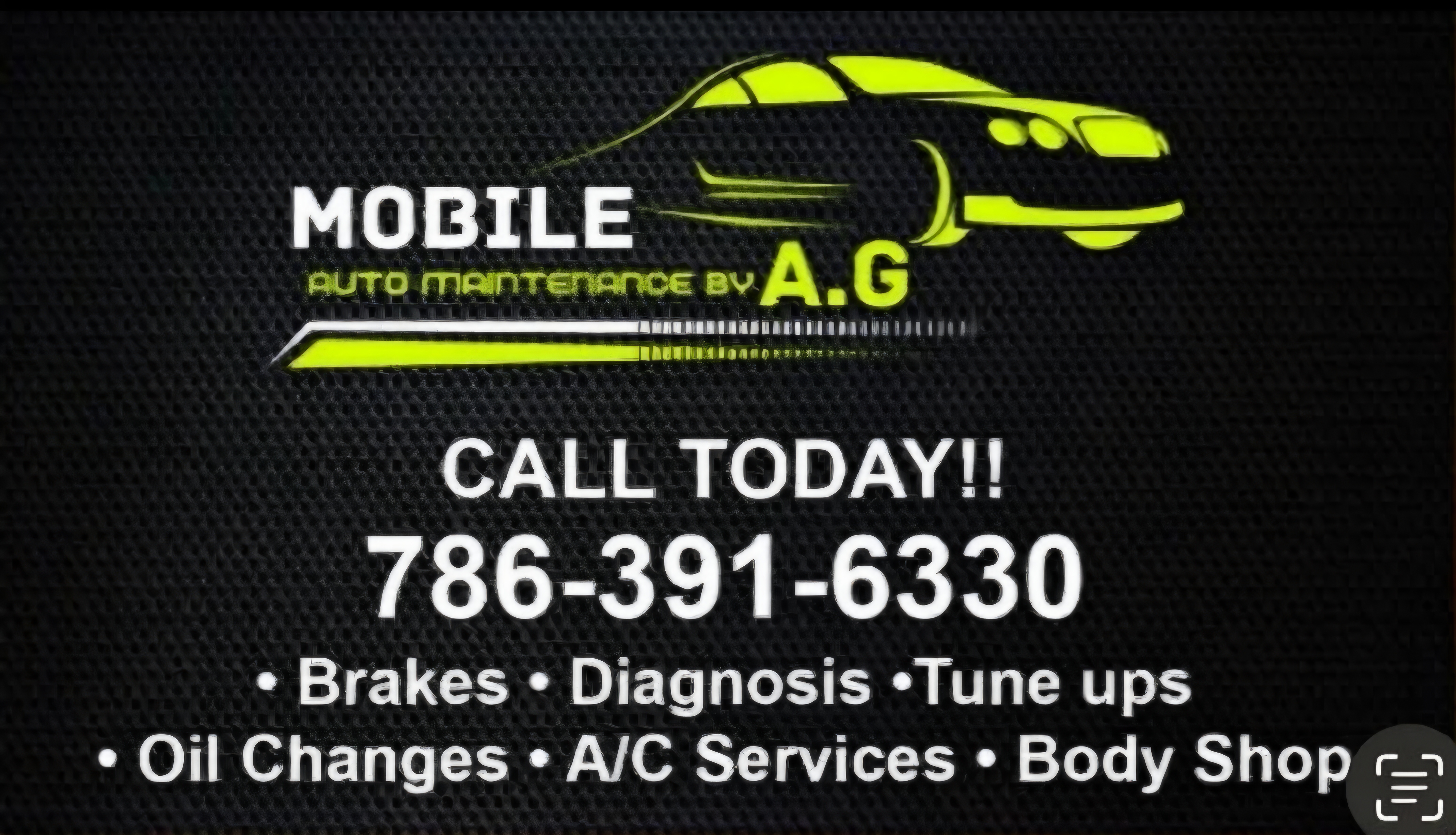 AG mobile mechanic