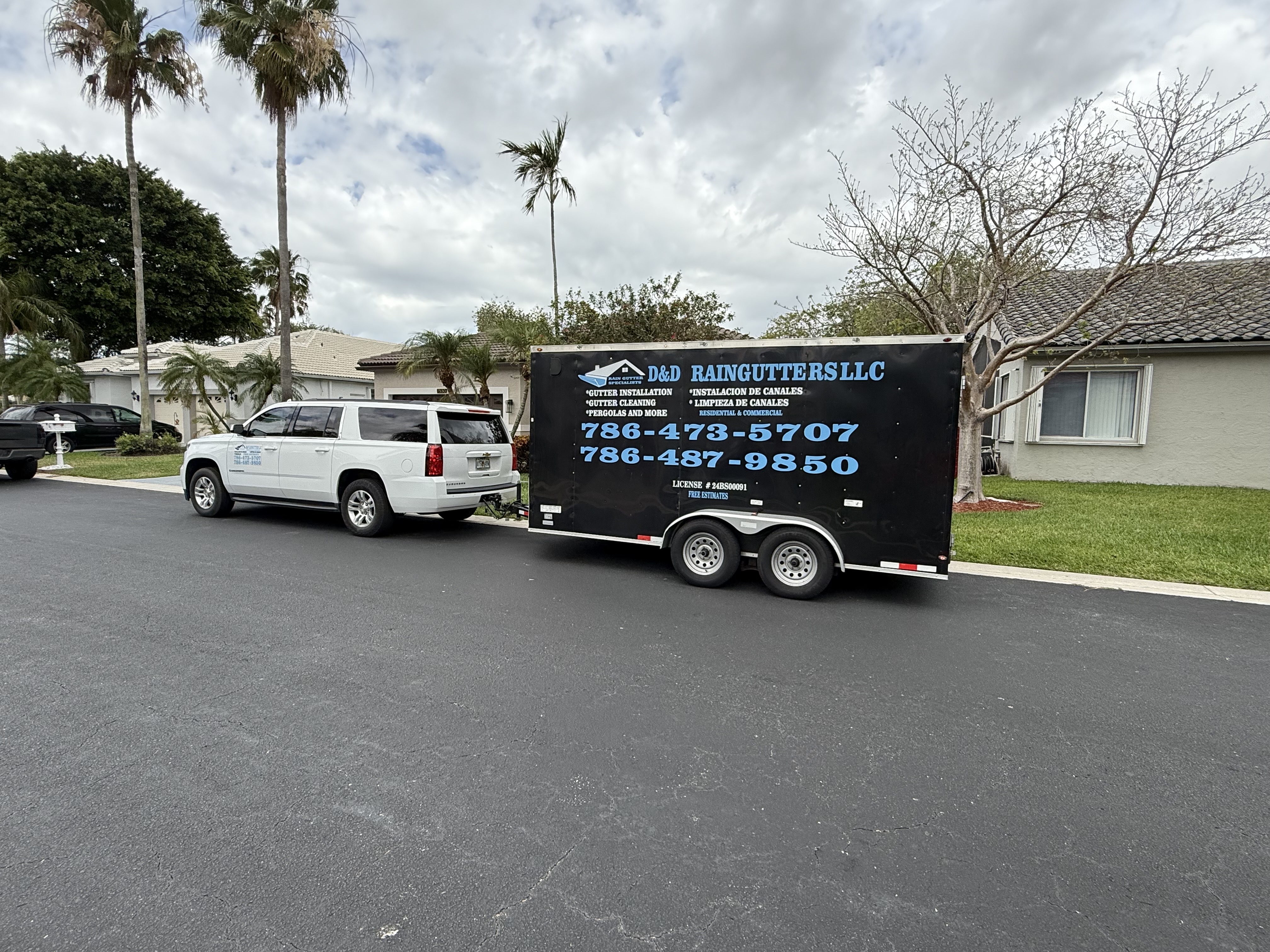 D&D Rain Gutters LLC in green cove springs