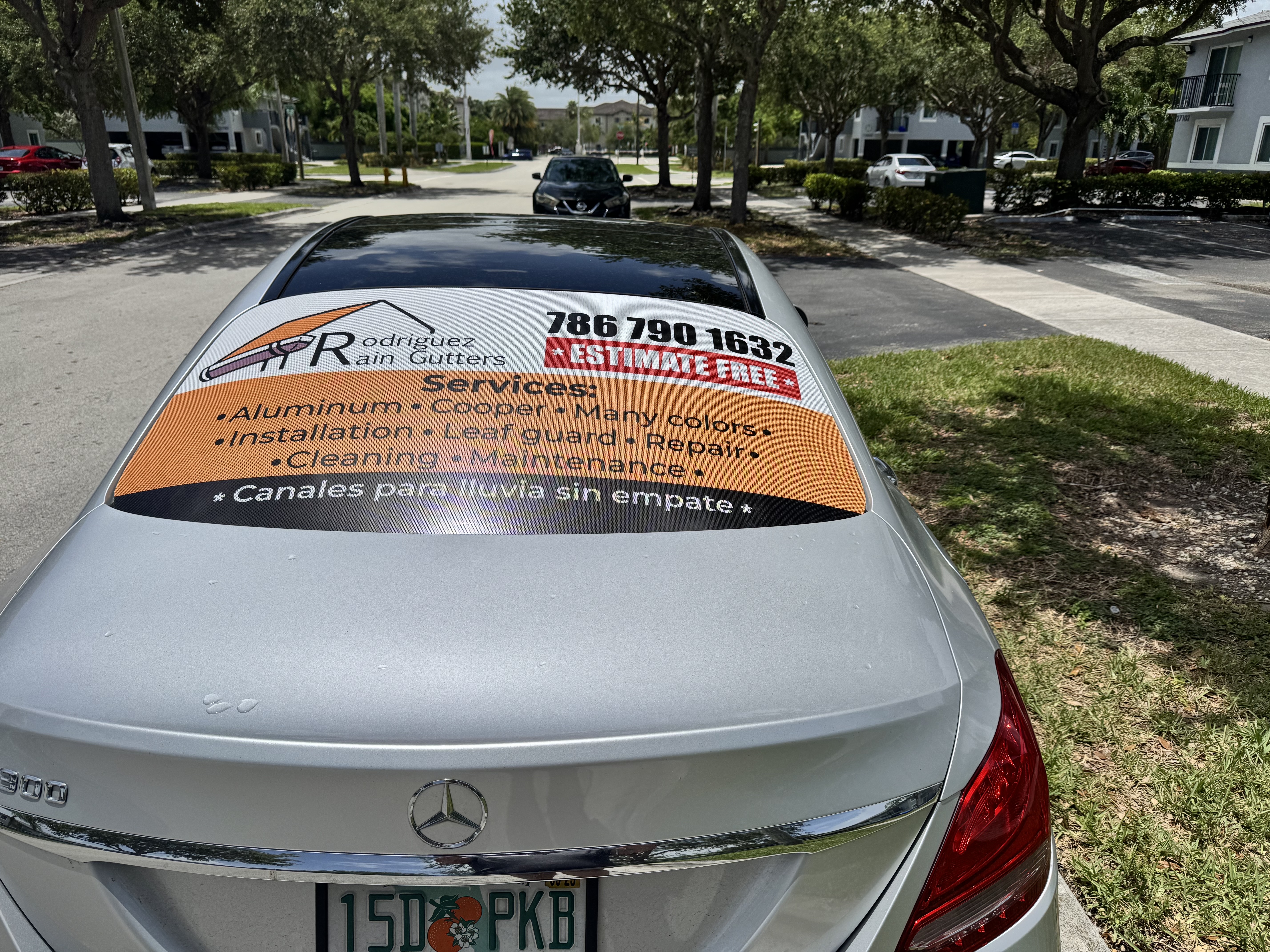 Rodríguez Rain Gutters in Miami