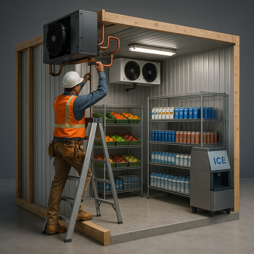 Image of supert market refrigeration in cape coral