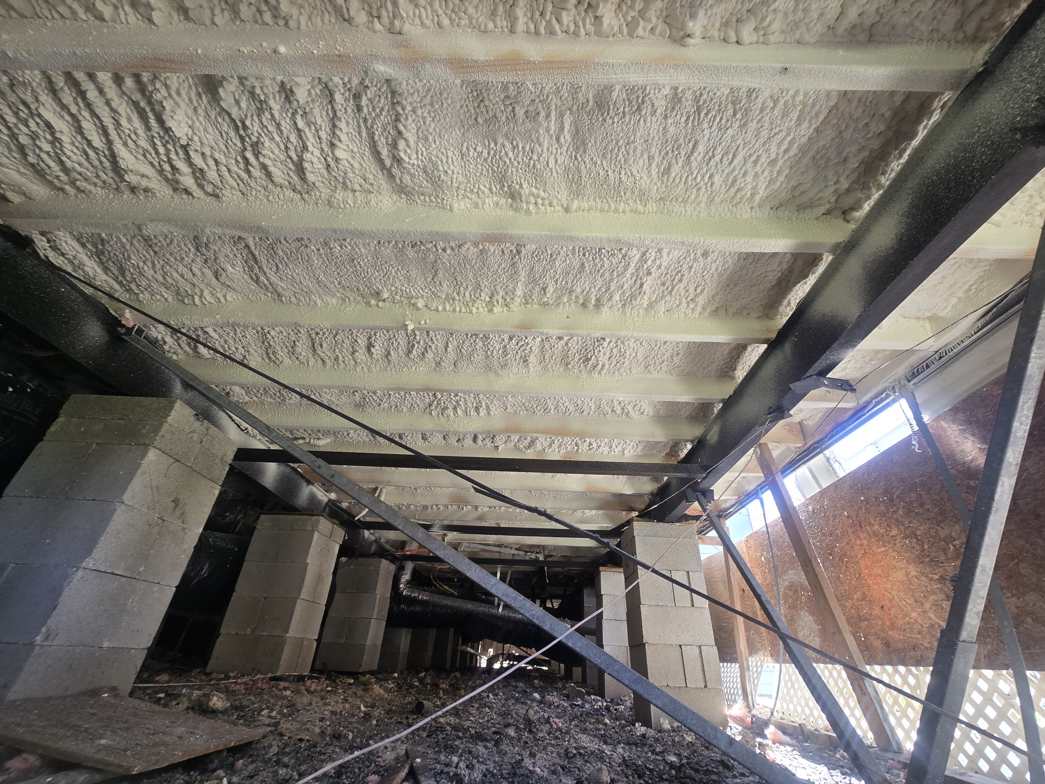 Image of spray foam new construction  in Columbus