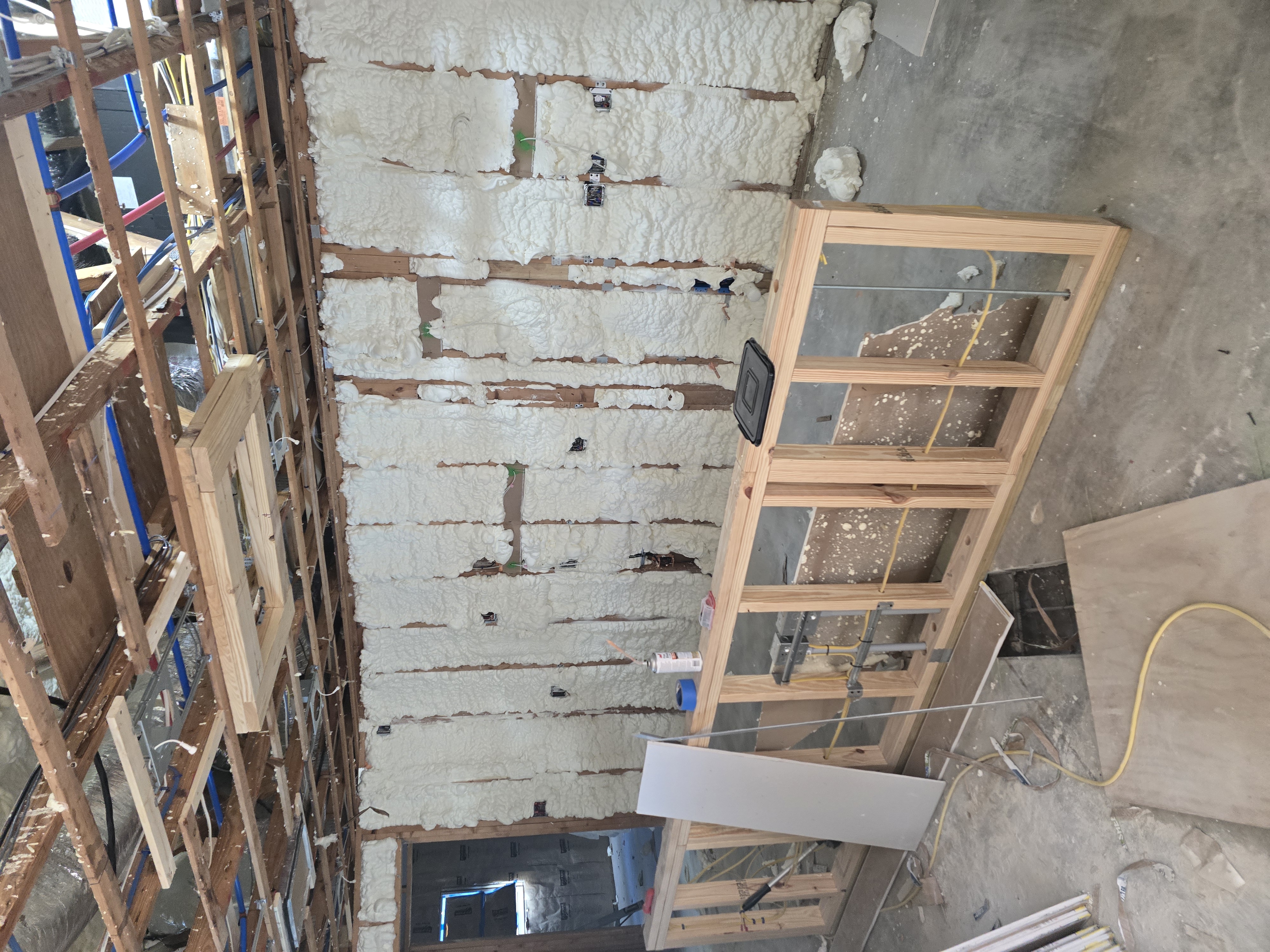 Image of spray foam new construction  in Columbus