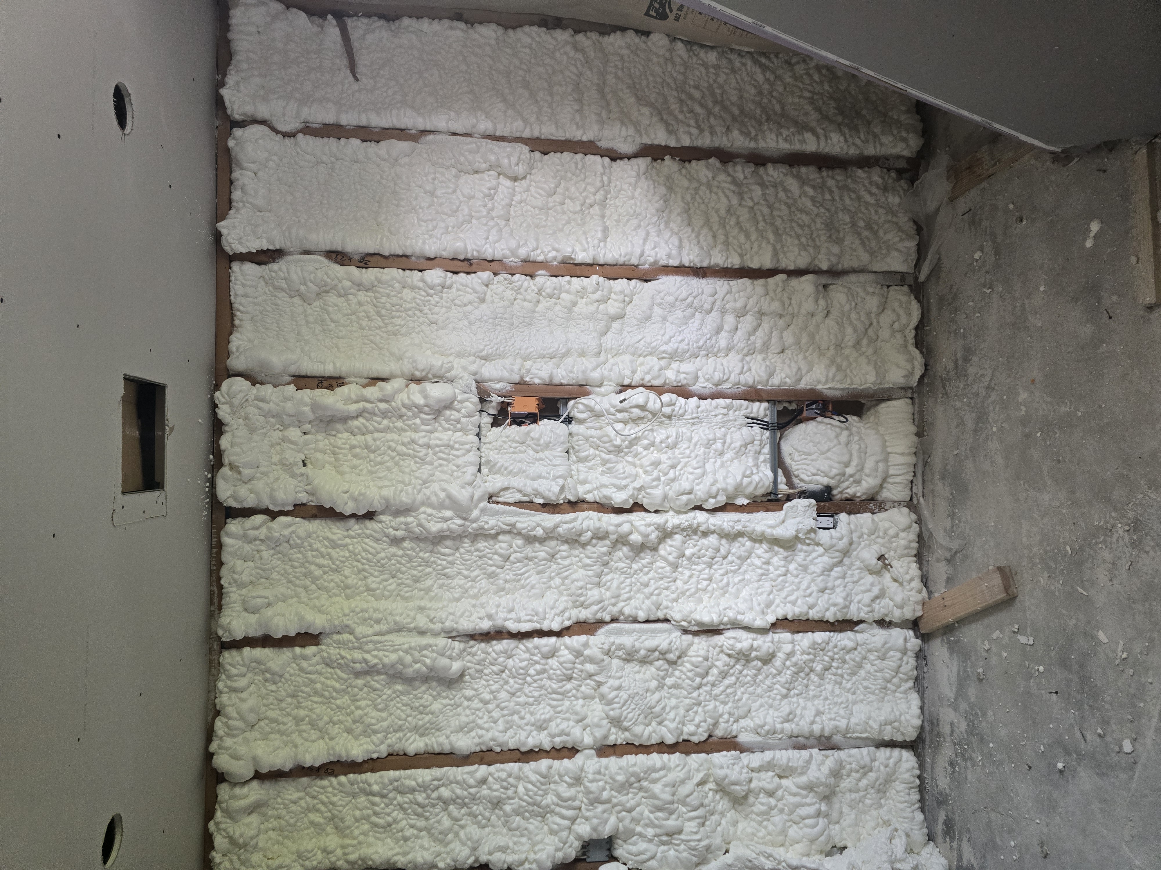Image of spray foam new construction  in Columbus