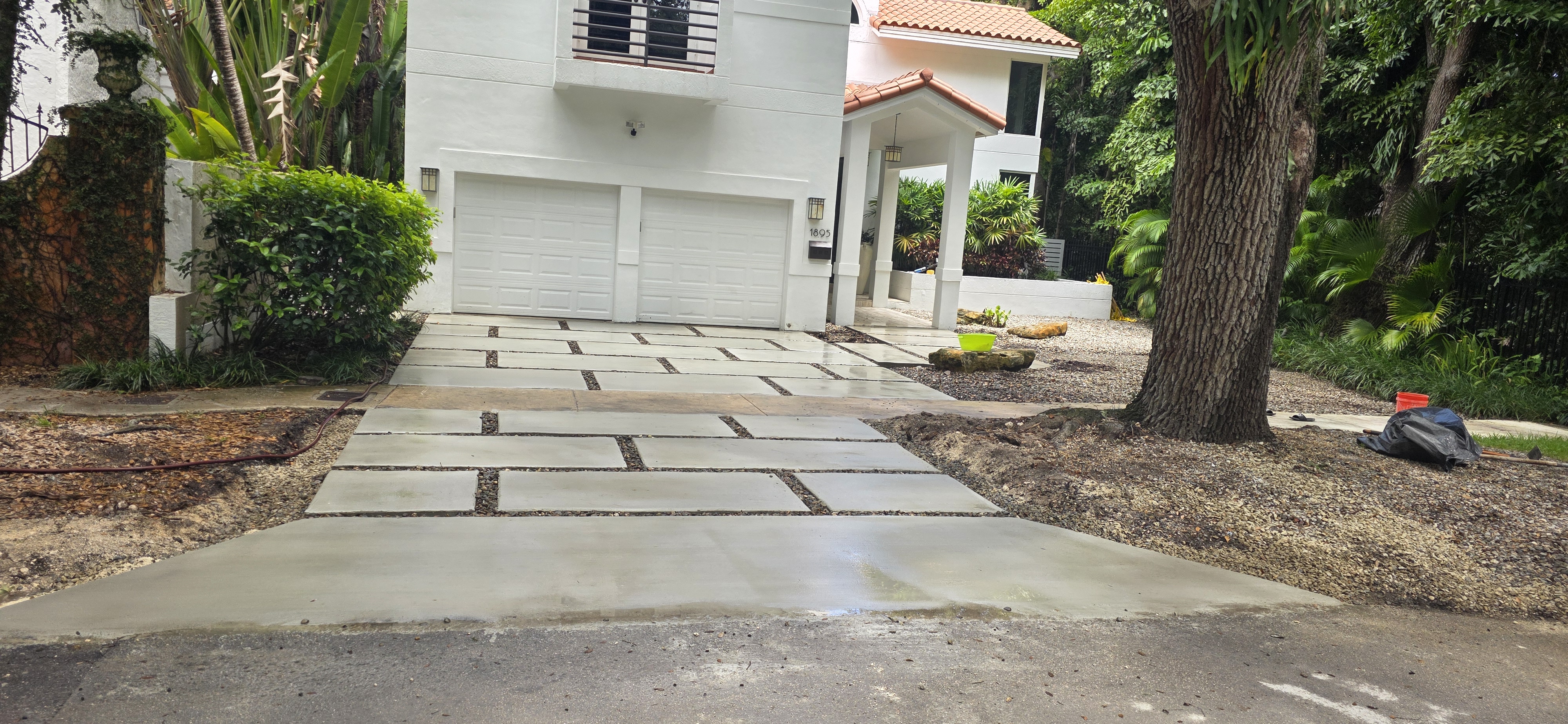 Image of all types of concrete in Miami