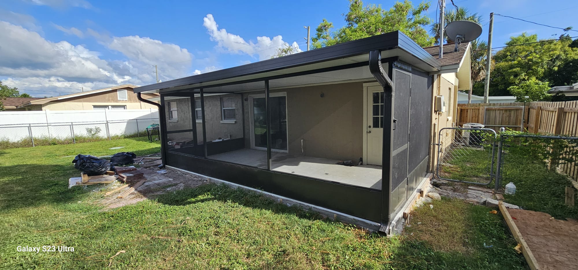 Image of screen enclosure in tampa