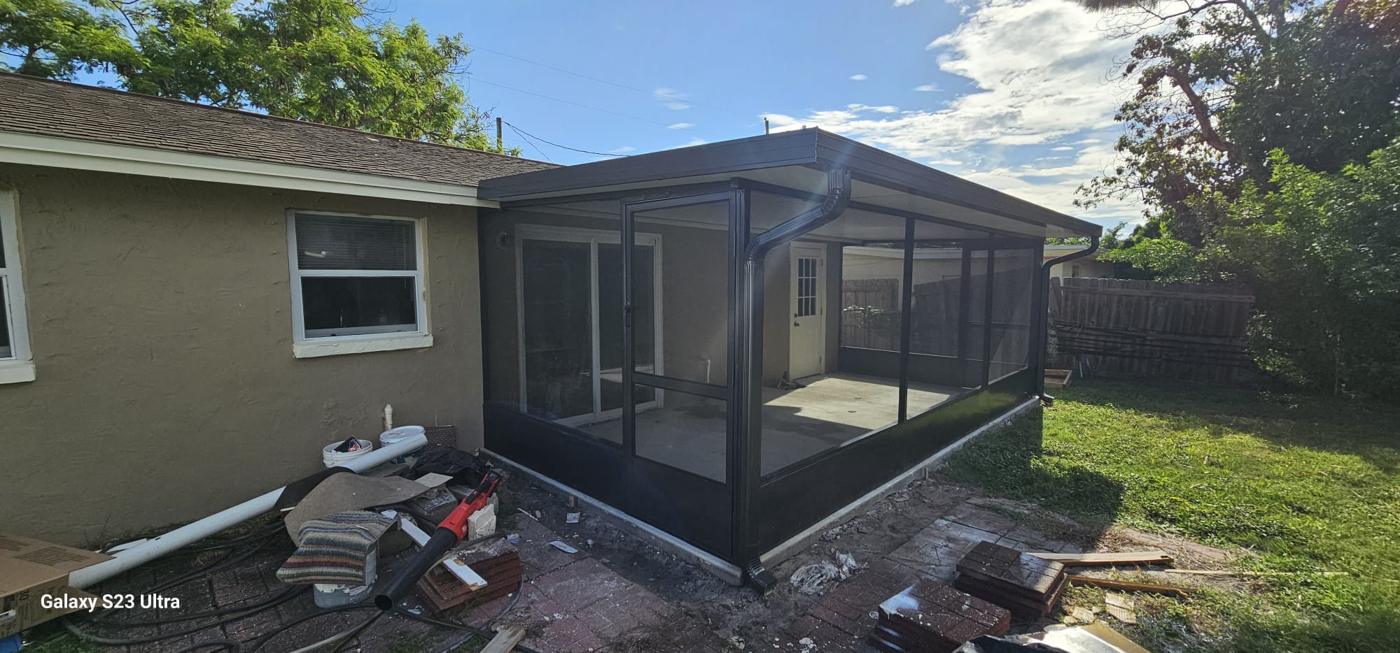 Image of screen enclosure in tampa