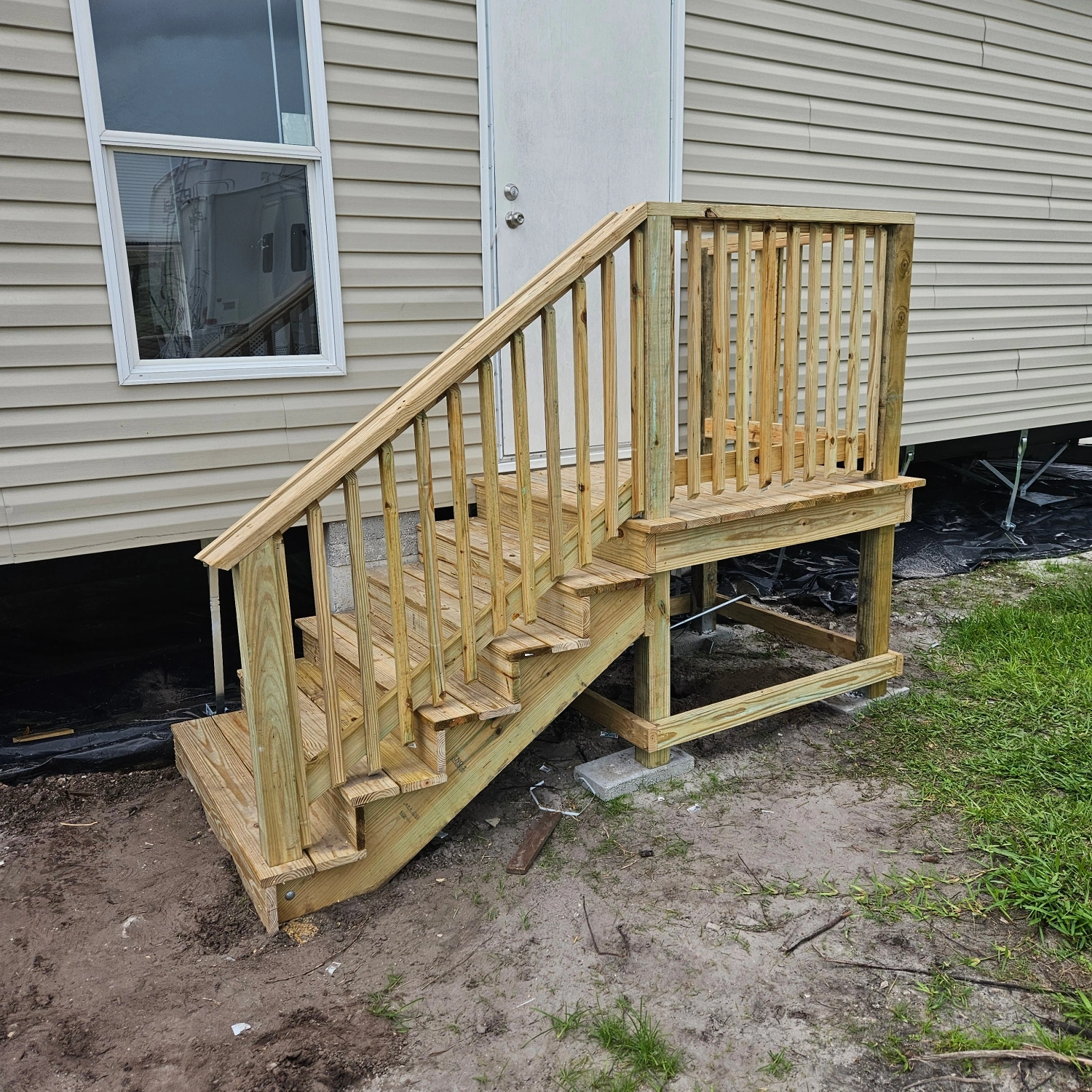 Image of Escaleras y deck.de maderas in nort for meyer 