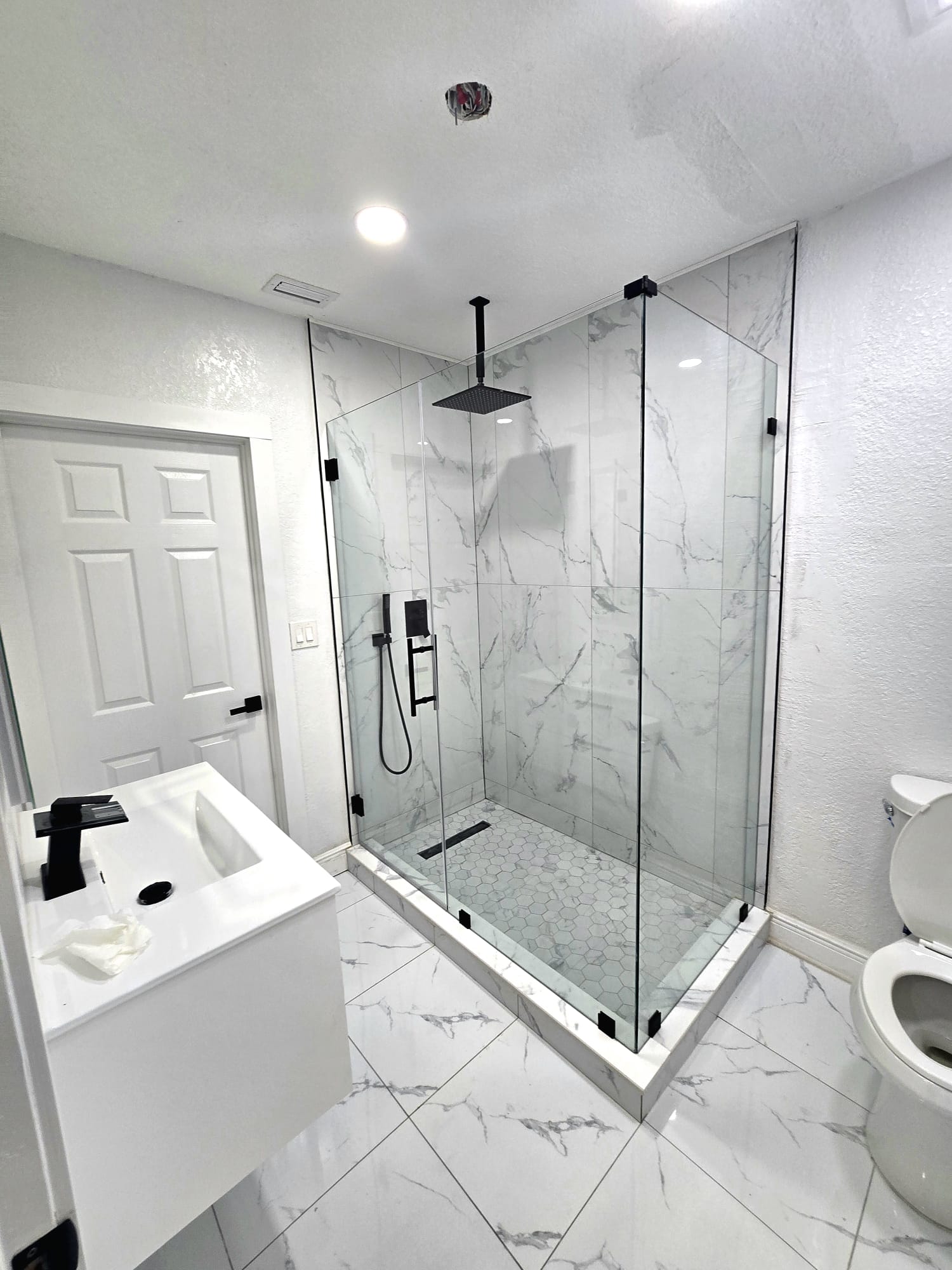 Image of glass door in Miami