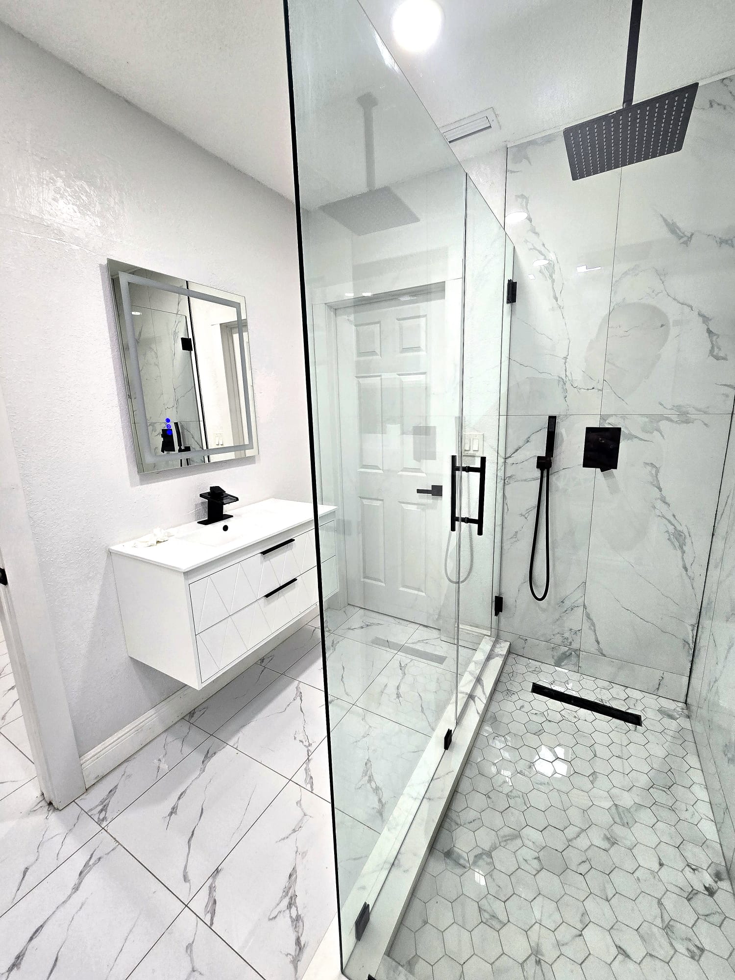 Image of glass door in Miami
