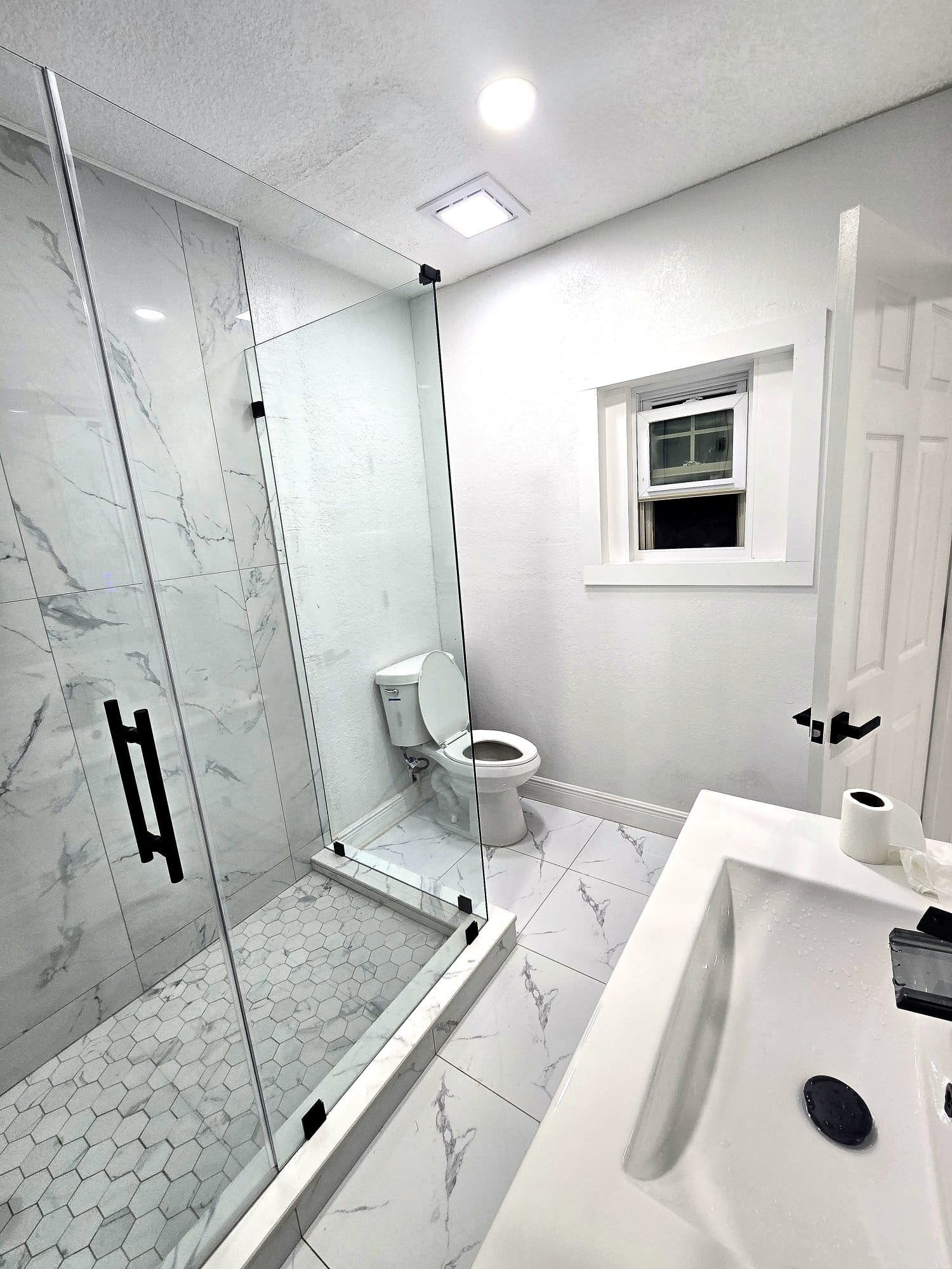 Image of glass door in Miami
