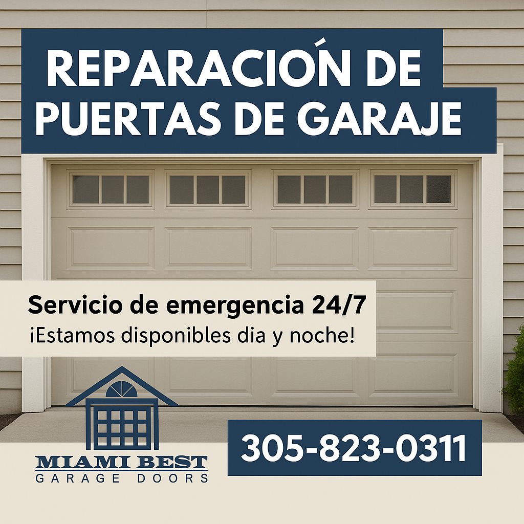 Image of 🔧 ¡REPARAMOS PUERTAS DE GARAJE 24/7! 🚪 in Hialeah 