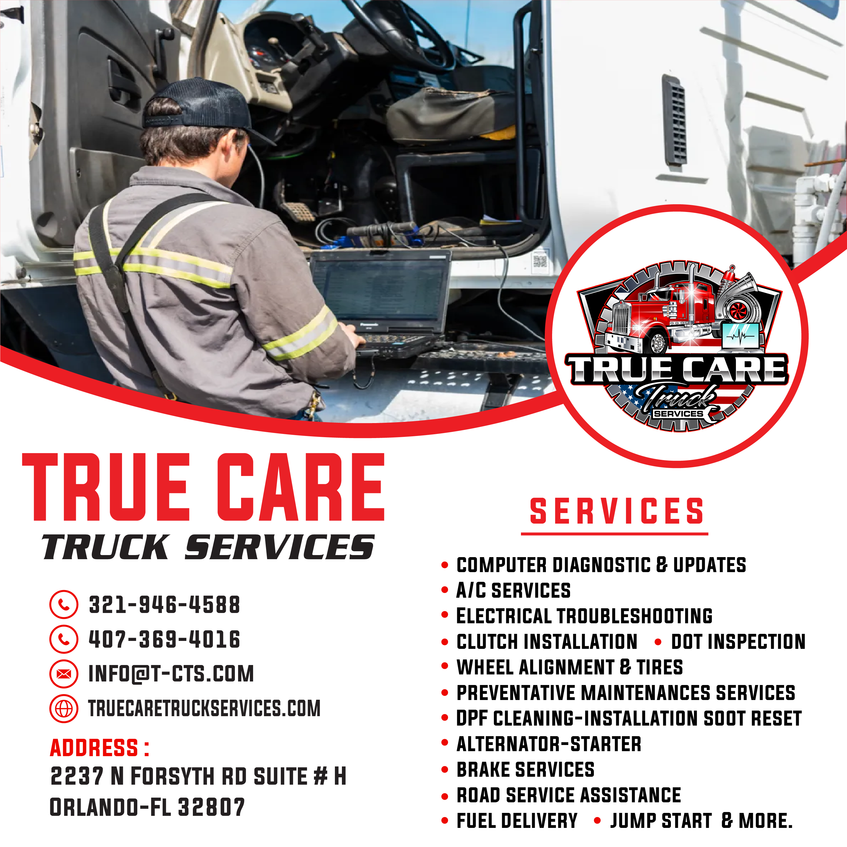 Image of Truck repair and maintenance in Orlando
