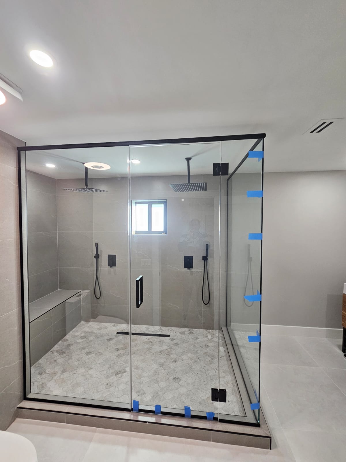 Image of Glass Shower Doors Installation  in Miami
