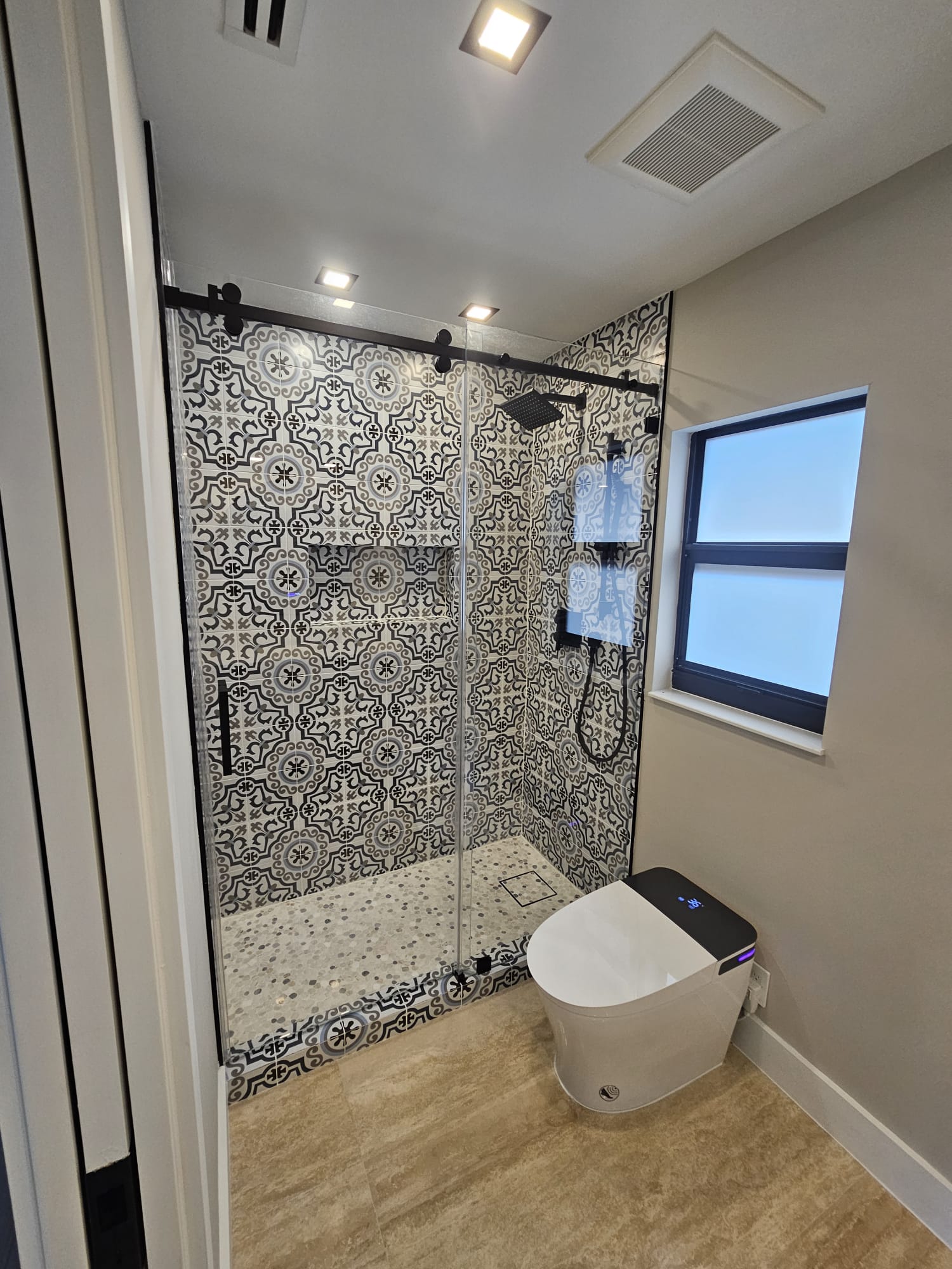 Image of Glass Shower Doors Installation in Miami