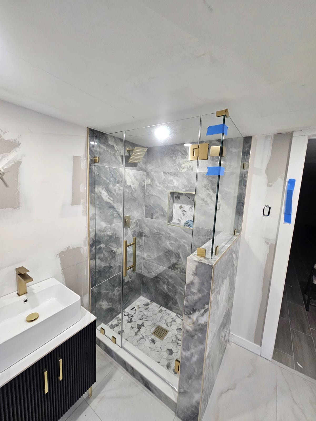 Image of Glass Shower Doors Installation  in Miami