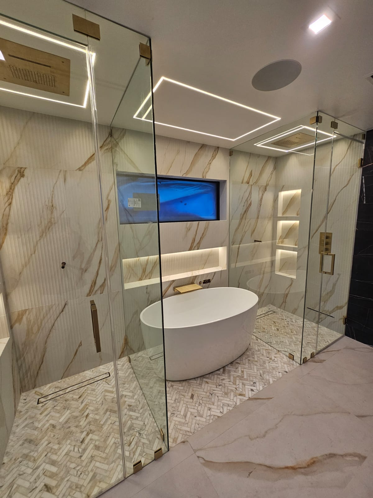 Image of Glass Shower Doors Installation  in Miami