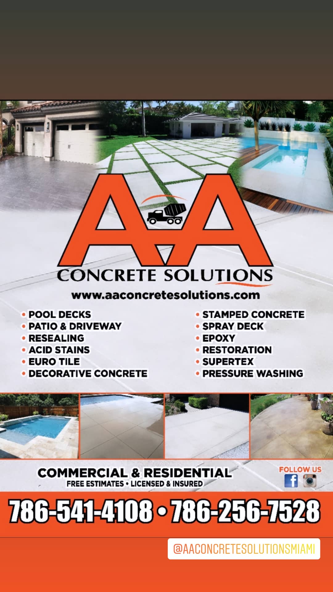 Image of Driveways, Patios y Aceras in miami