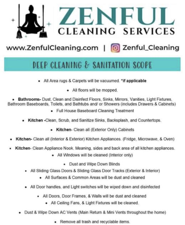 Image of Zenful Cleaning Services 📱 (239) 365-6262 🧽www.ZenfulCleaning.com in Miami