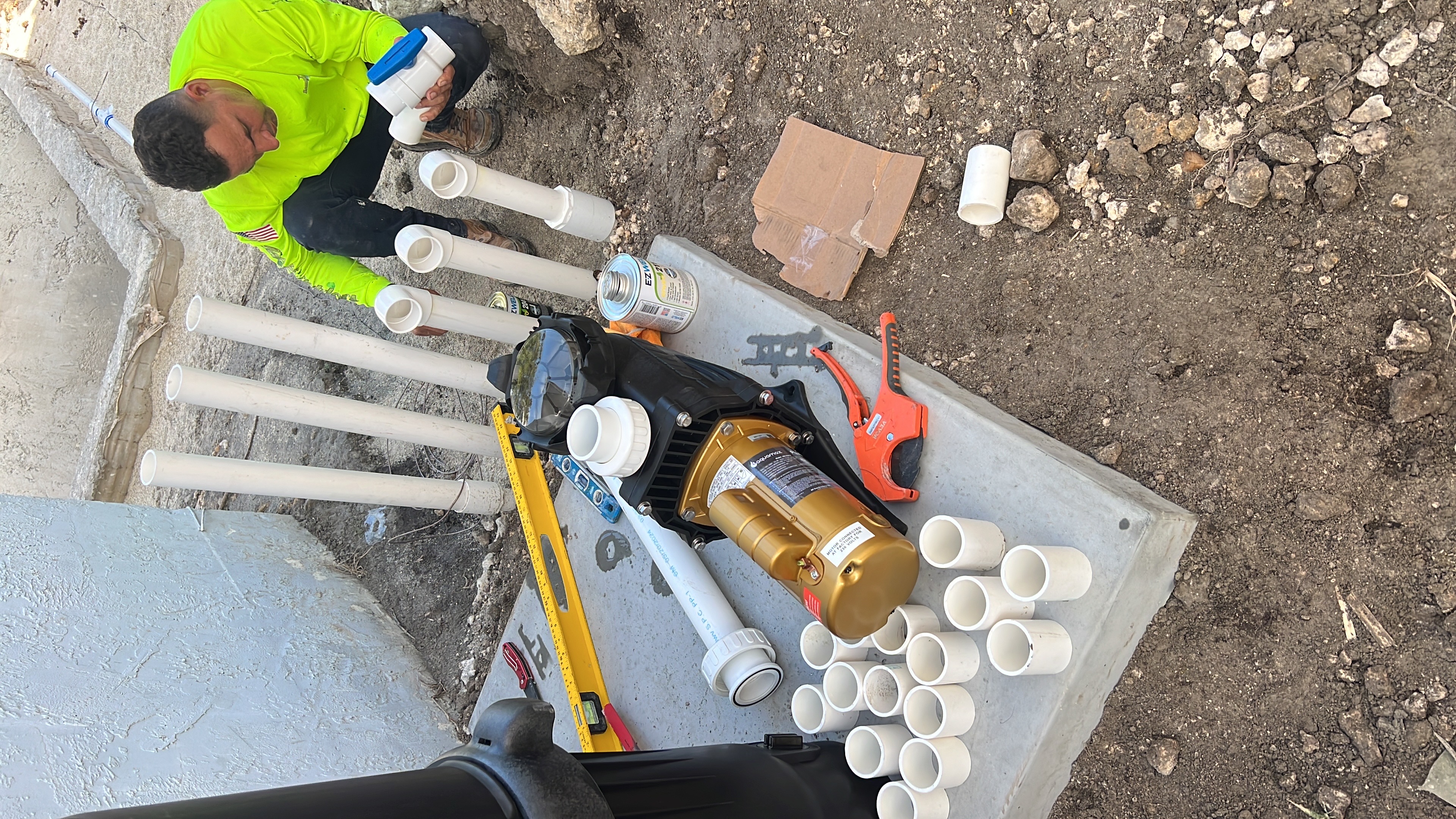 Image of Pool plumbing in Miami