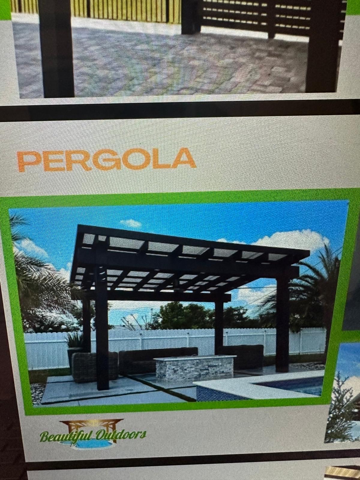 Image of construimos todos tipos de pérgolas in Miami