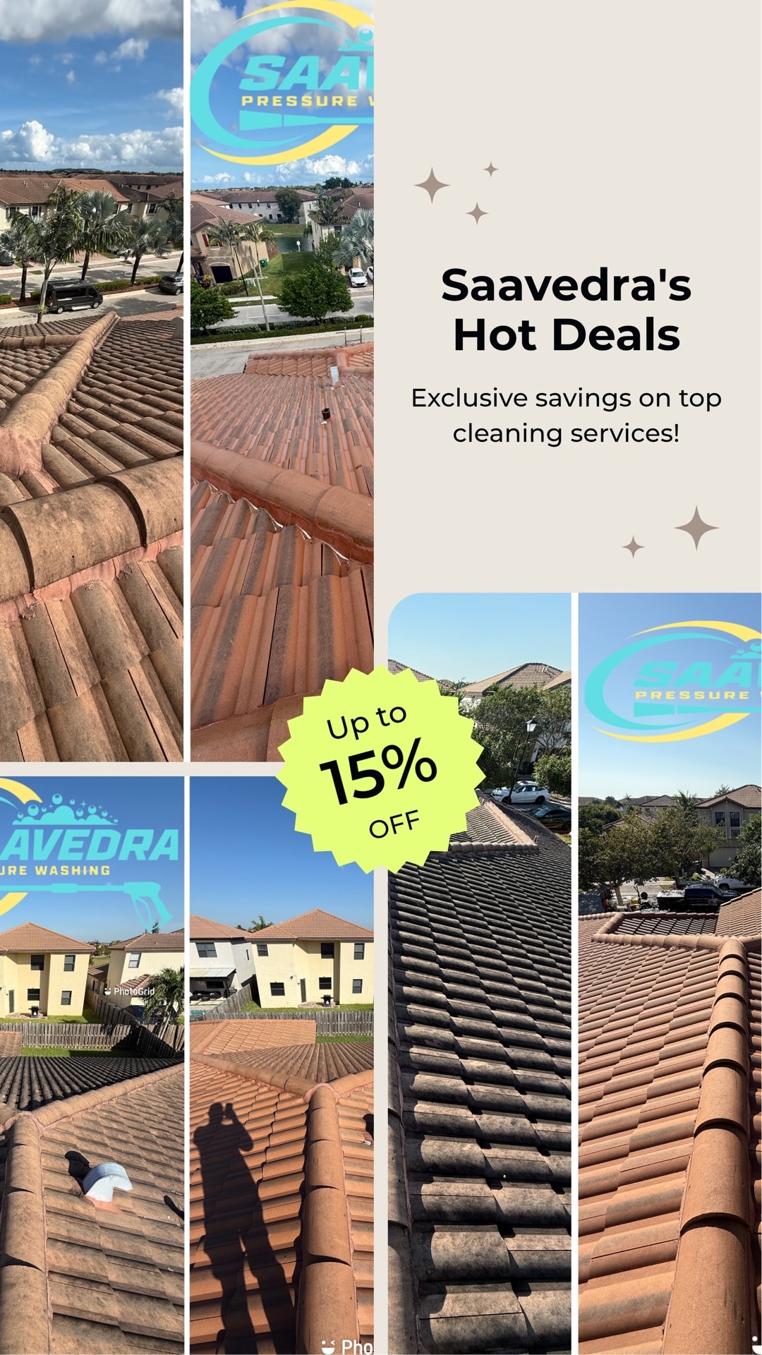 Image of Roof cleaning in homestead