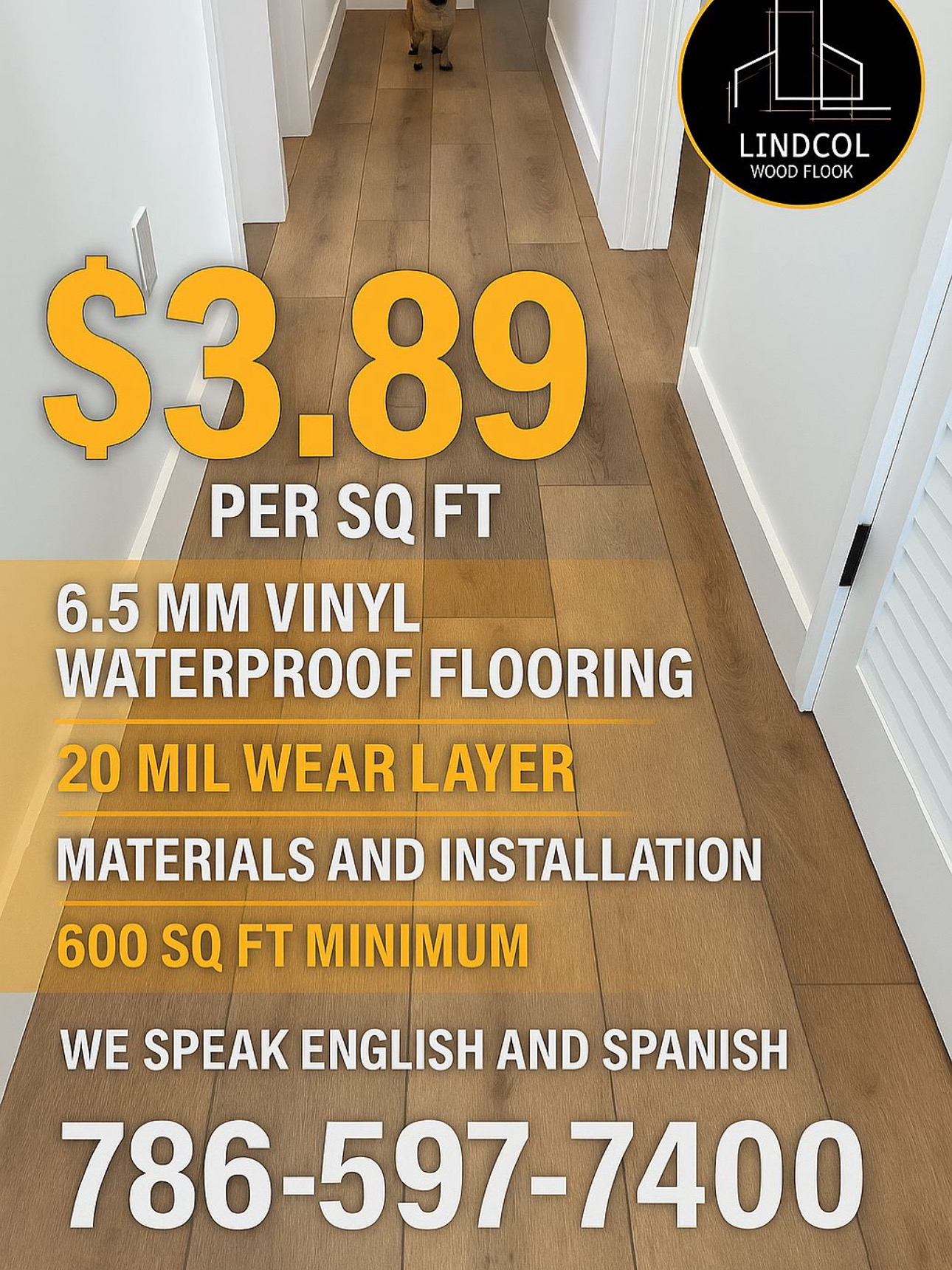 Image of Vinyl waterproof flooring in Pembroke Pines