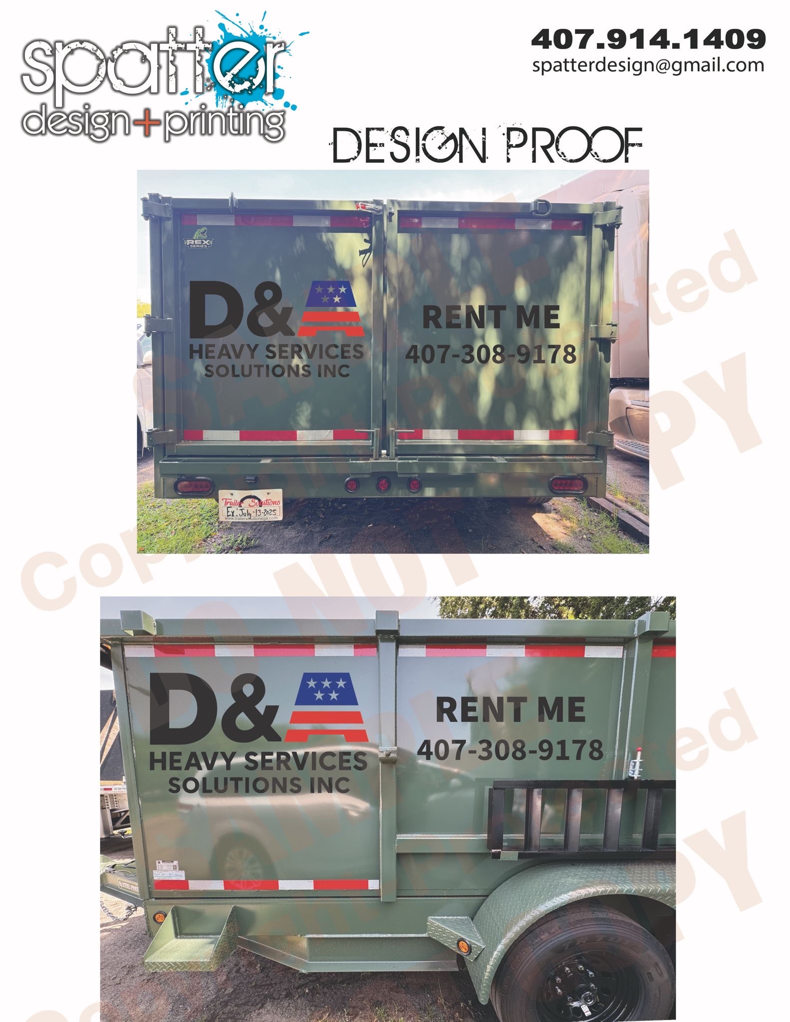 Image of dumpster rental and junk removal in Orlando