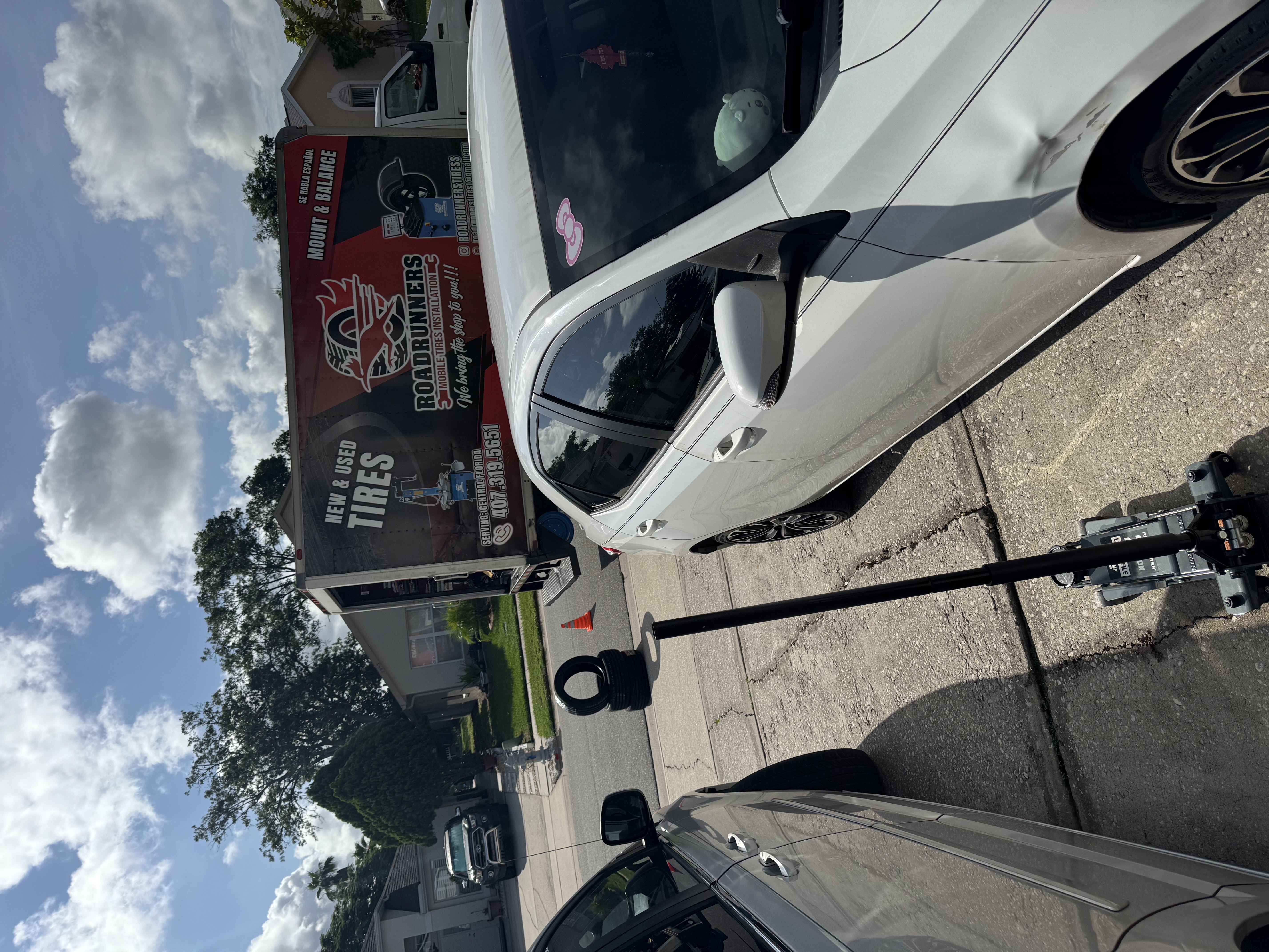 Image of mobile tire services in kissimme
