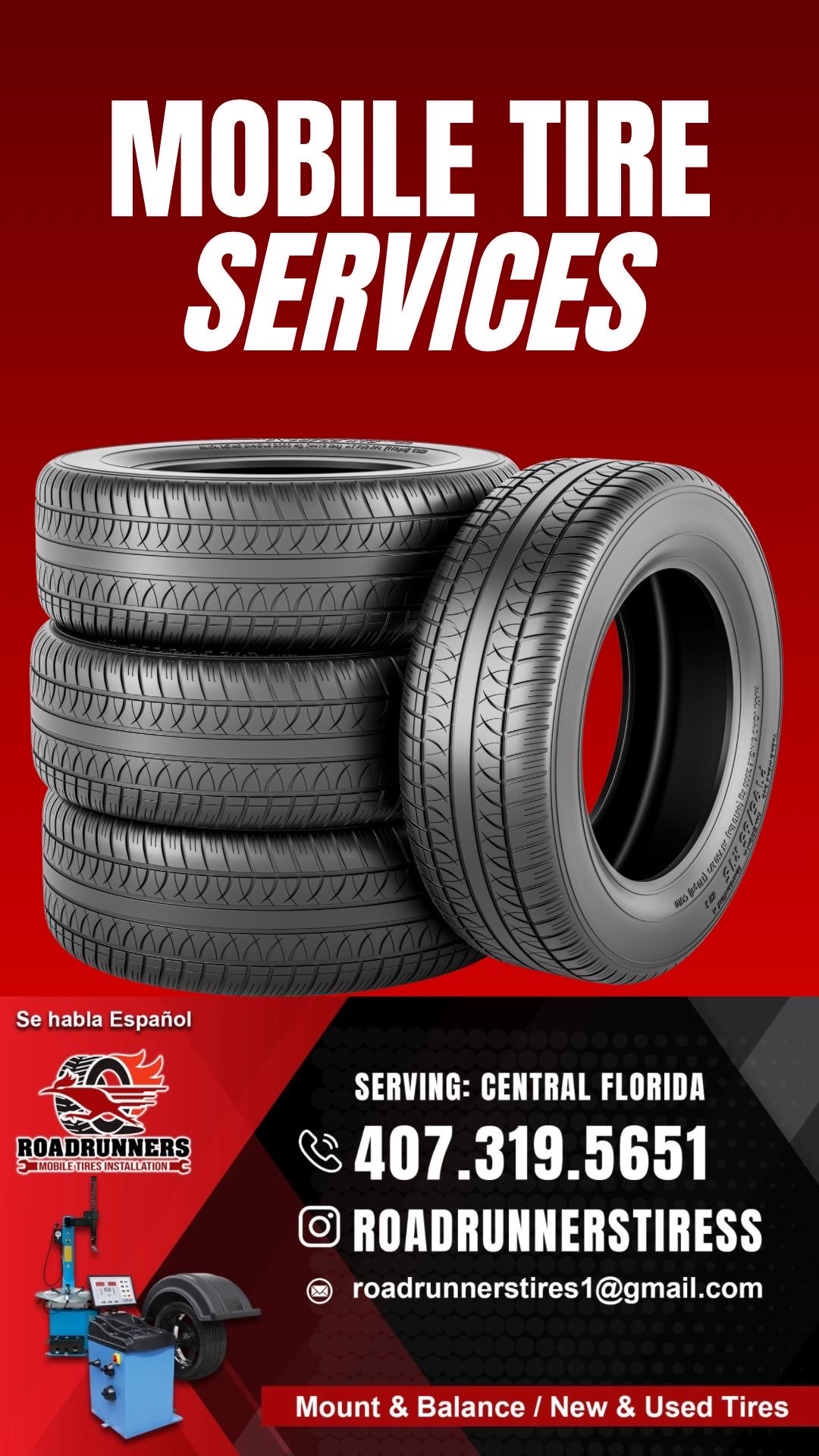 Image of mobile tire services in kissimme