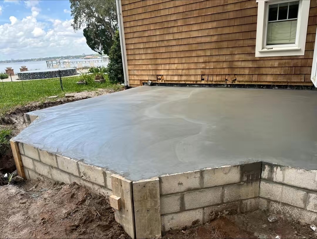 Image of full concrete in Jacksonville