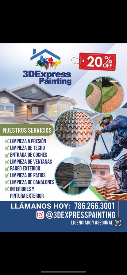 Image of Pintura Exterior &Interior Pressure Cleaning in Miami