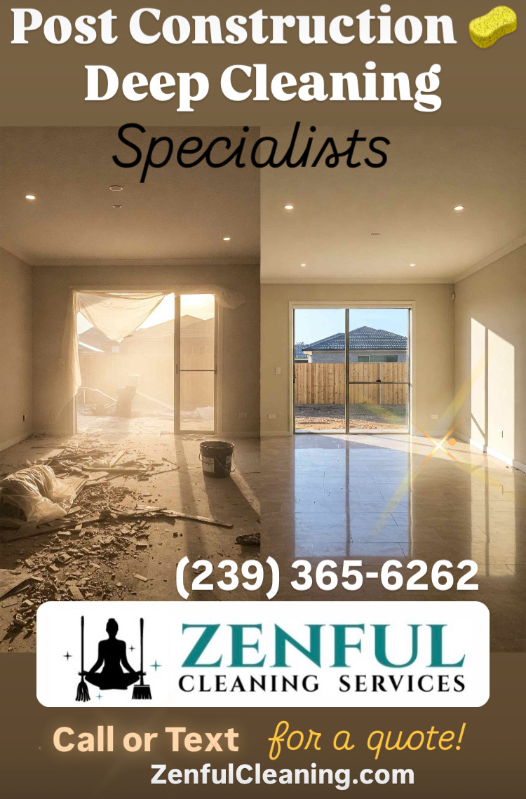 Image of Zenful Cleaning Services 📱 (239) 365-6262 🧽www.ZenfulCleaning.com in Miami