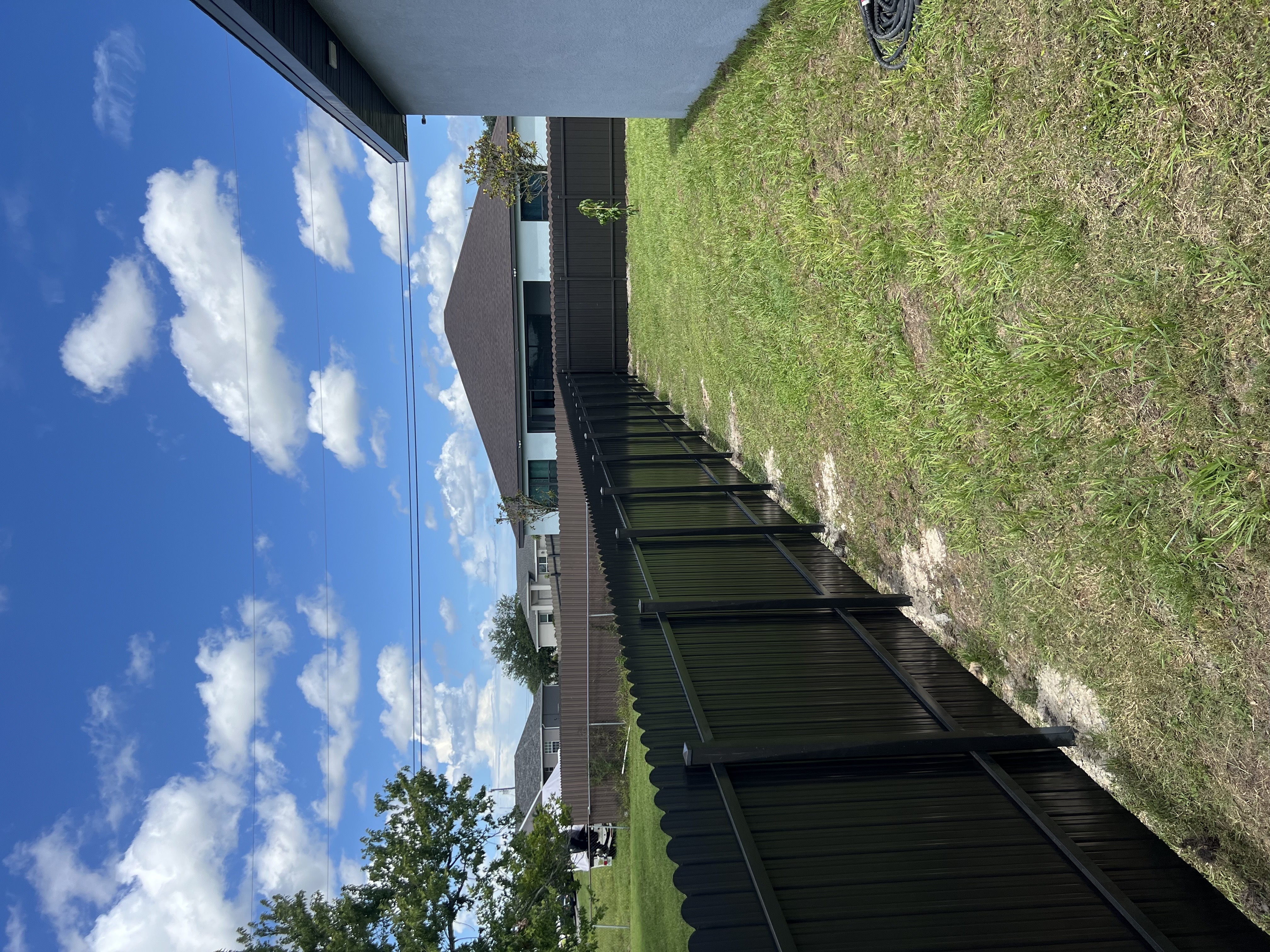 Image of fence finish in cape coral