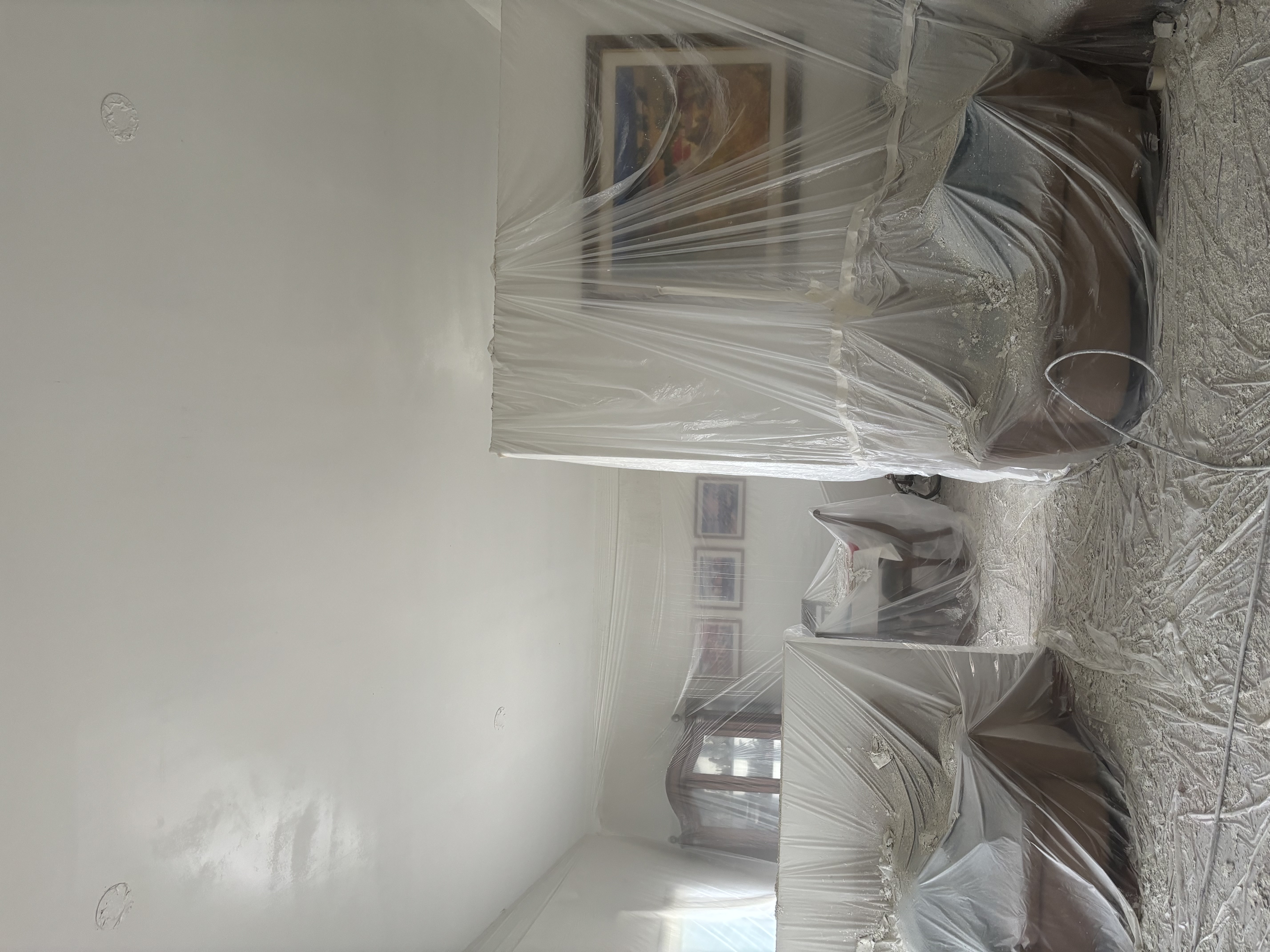 Image of popcorn ceiling removal in miami