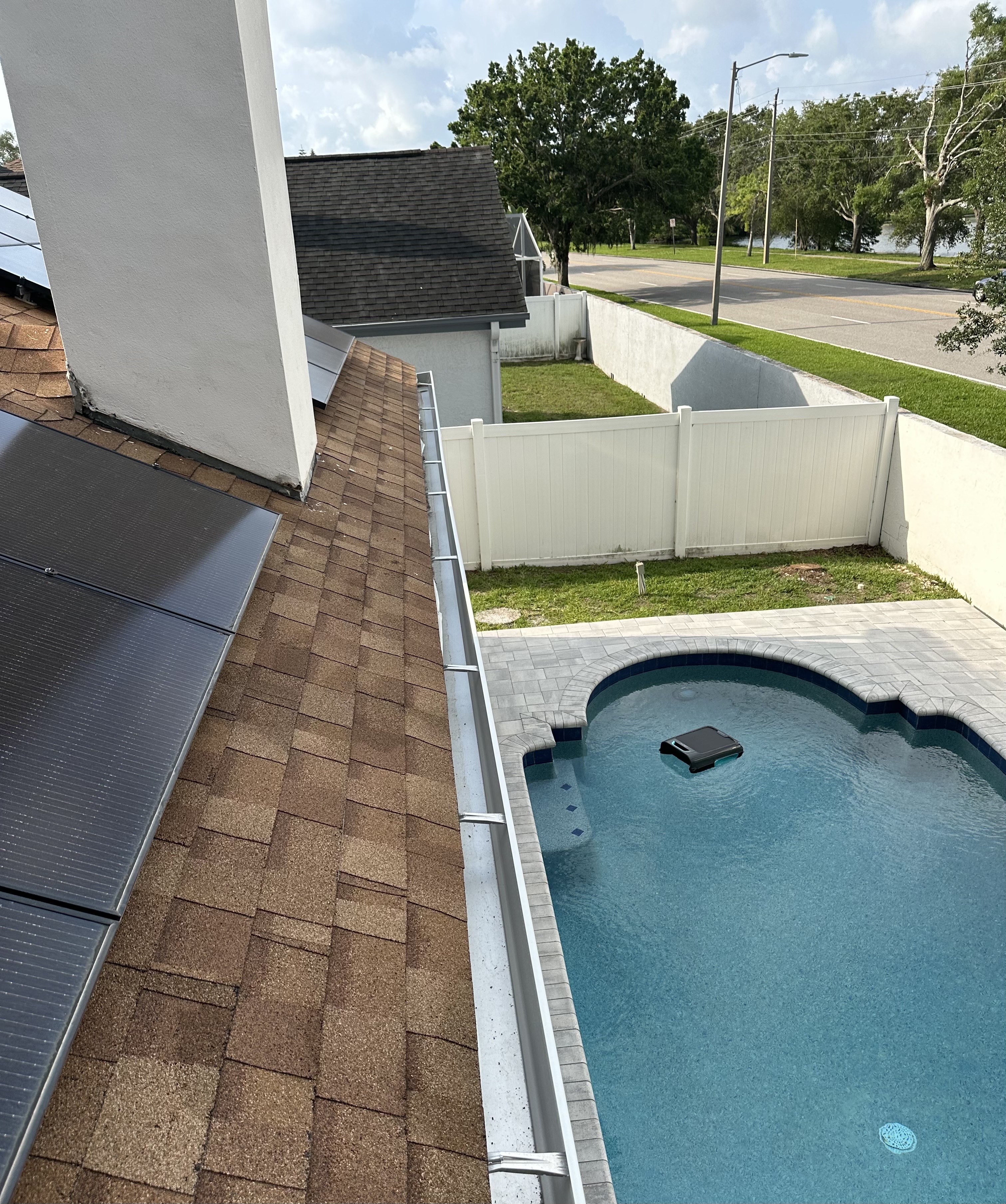 Image of Gutter Luxury installation in from Sarasota to all Tampa